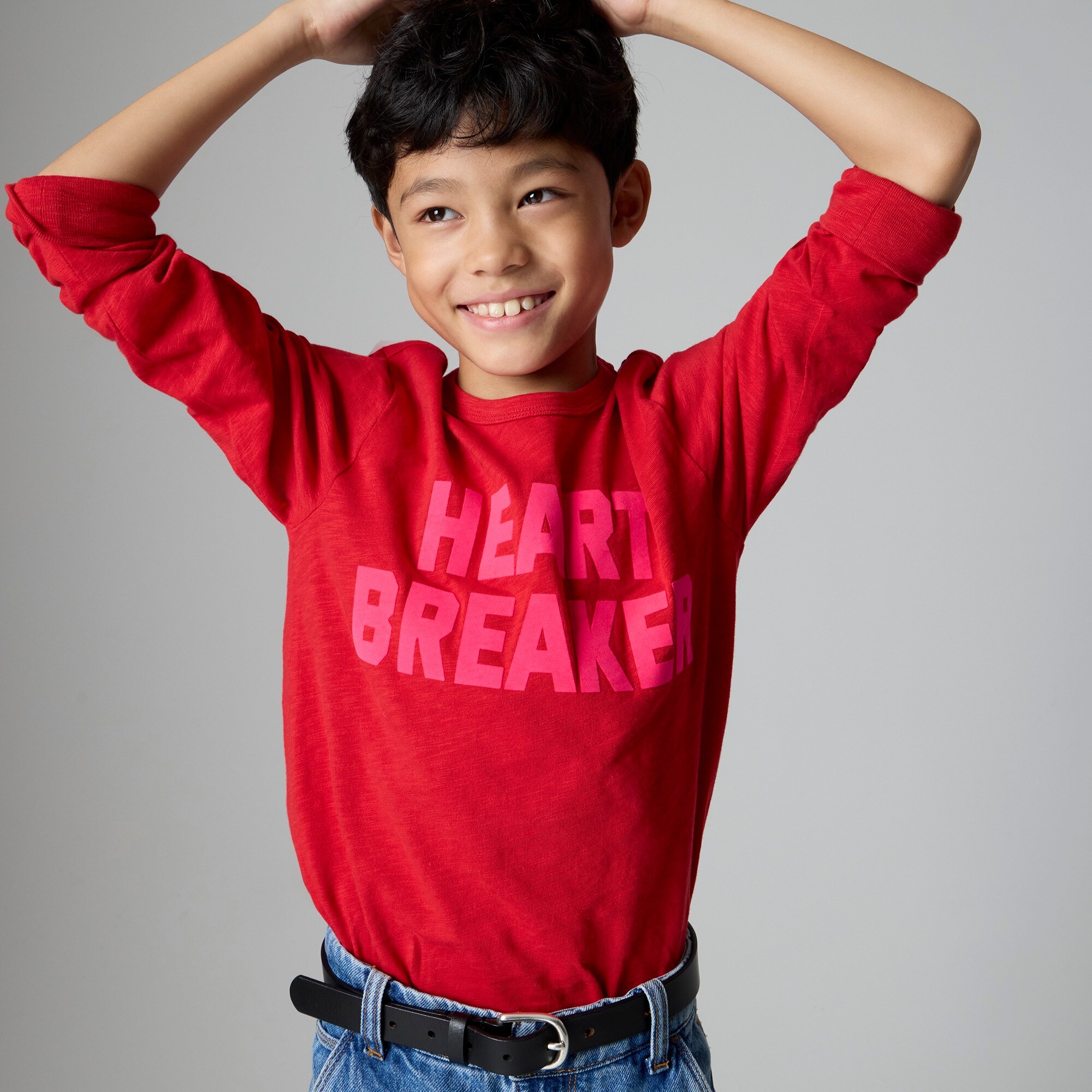 boys Kids' long-sleeve &quot;heartbreaker&quot; graphic T-shirt