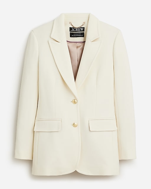  Blazer-jacket in Italian double-cloth wool blend
