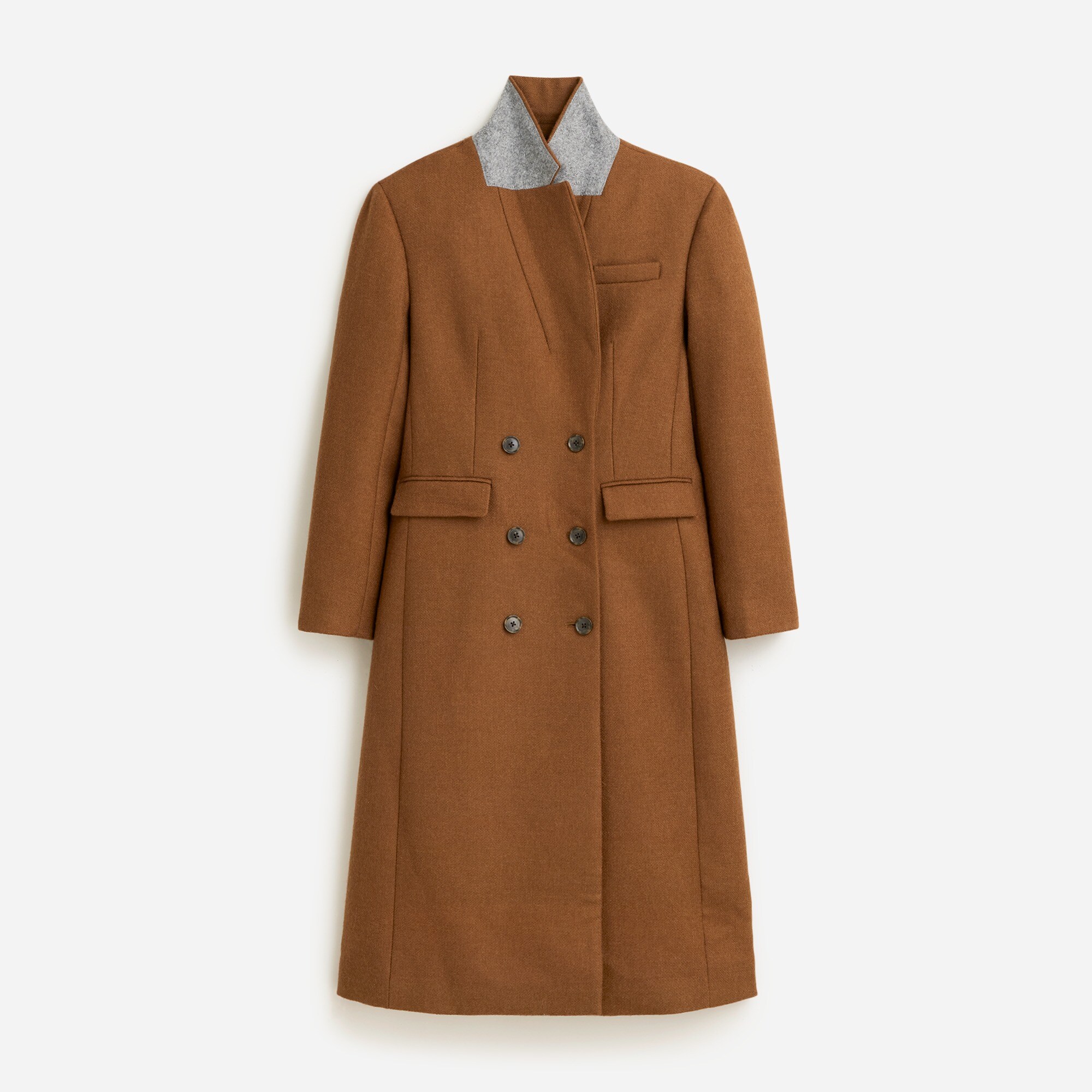 J crew camel wool coat sales