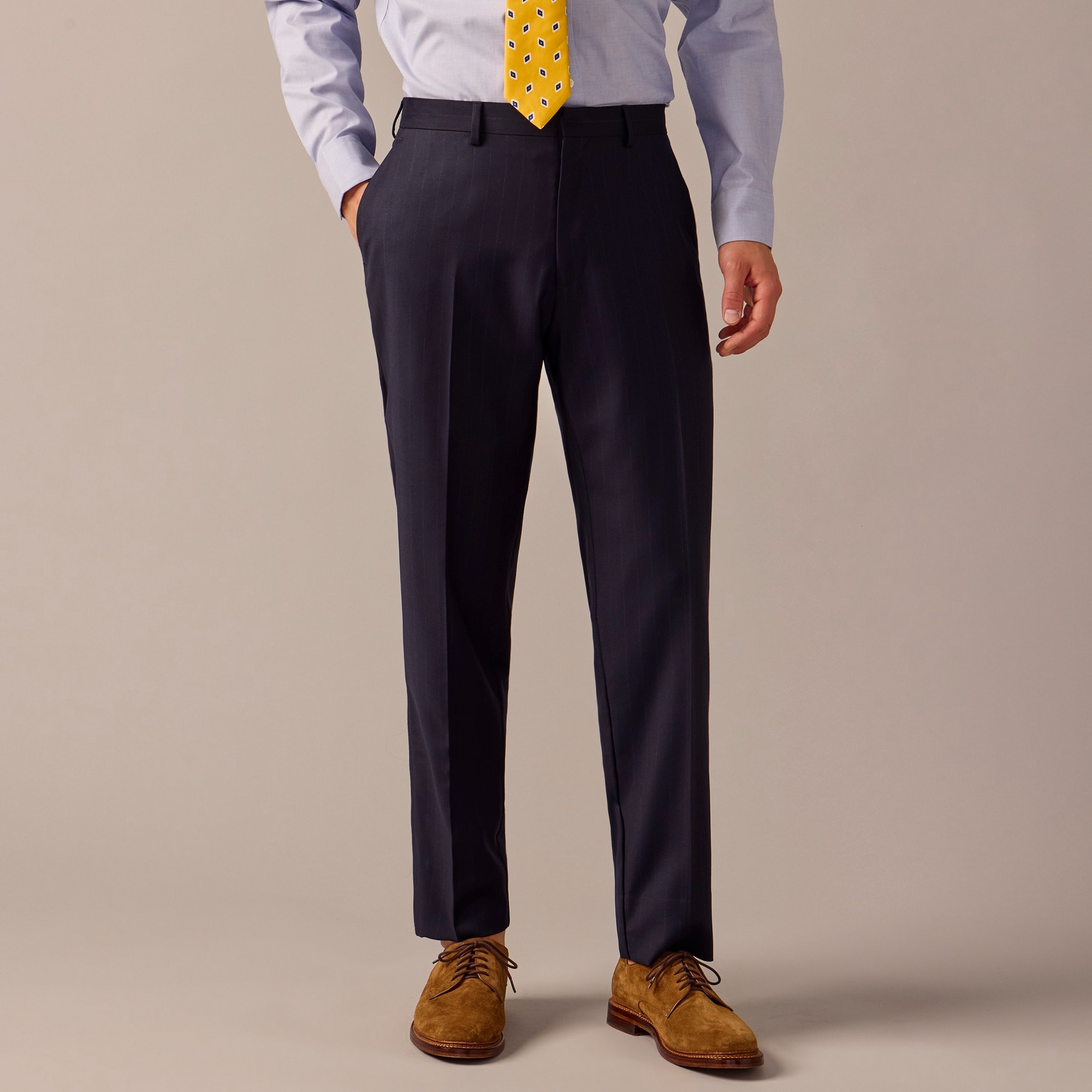 mens Crosby Classic-fit suit pant in Italian wool