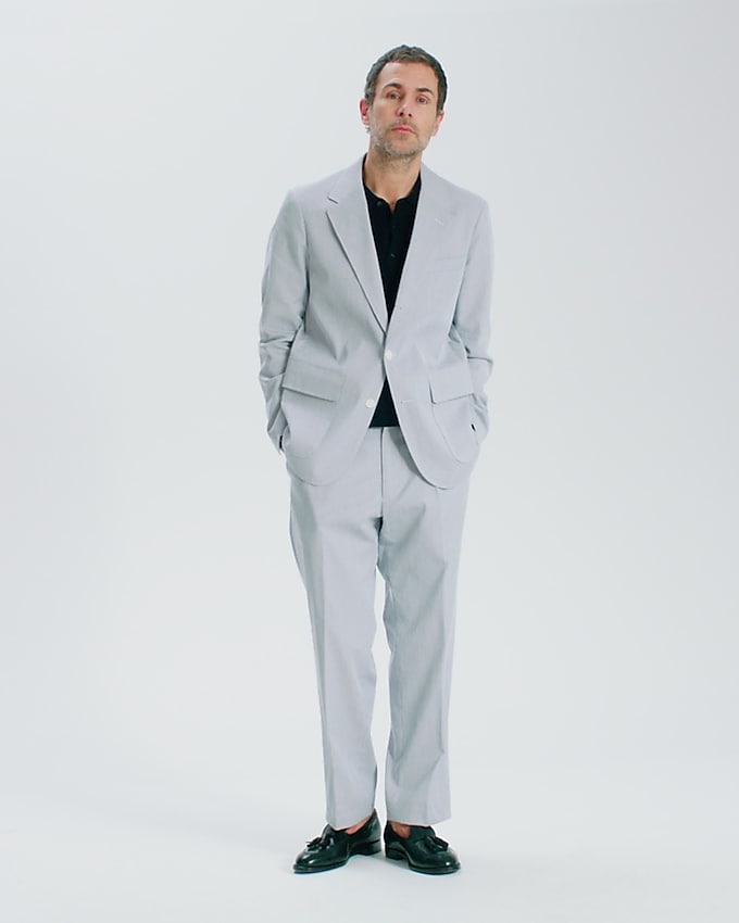 Kenmare Relaxed-fit suit jacket in Italian cotton pincord