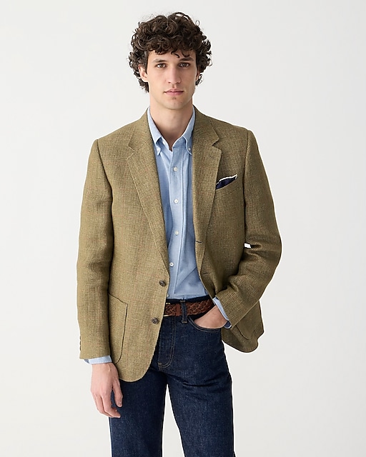  Kenmare Relaxed-fit blazer in Italian linen