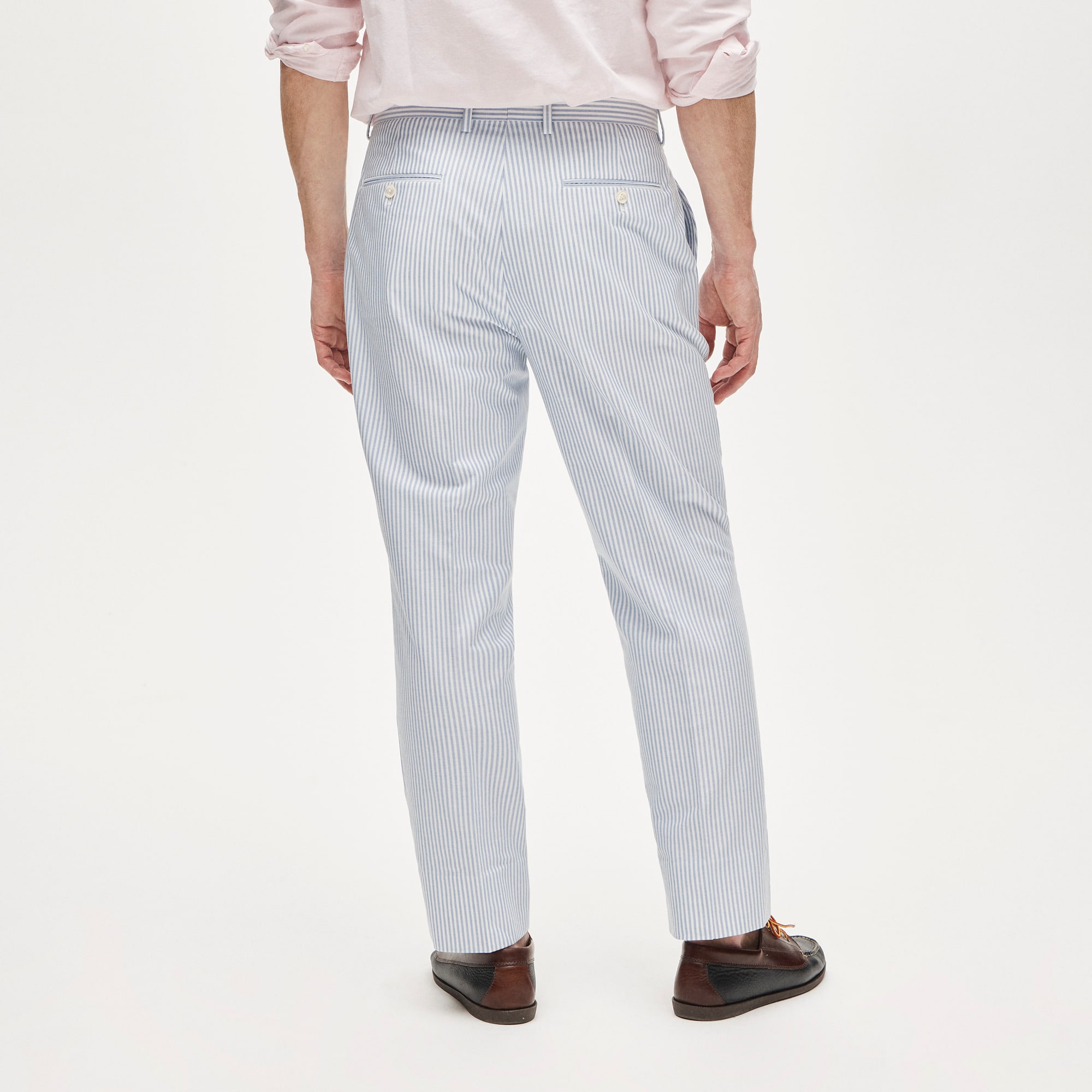 Crosby Classic-fit suit pant in Portuguese cotton oxford