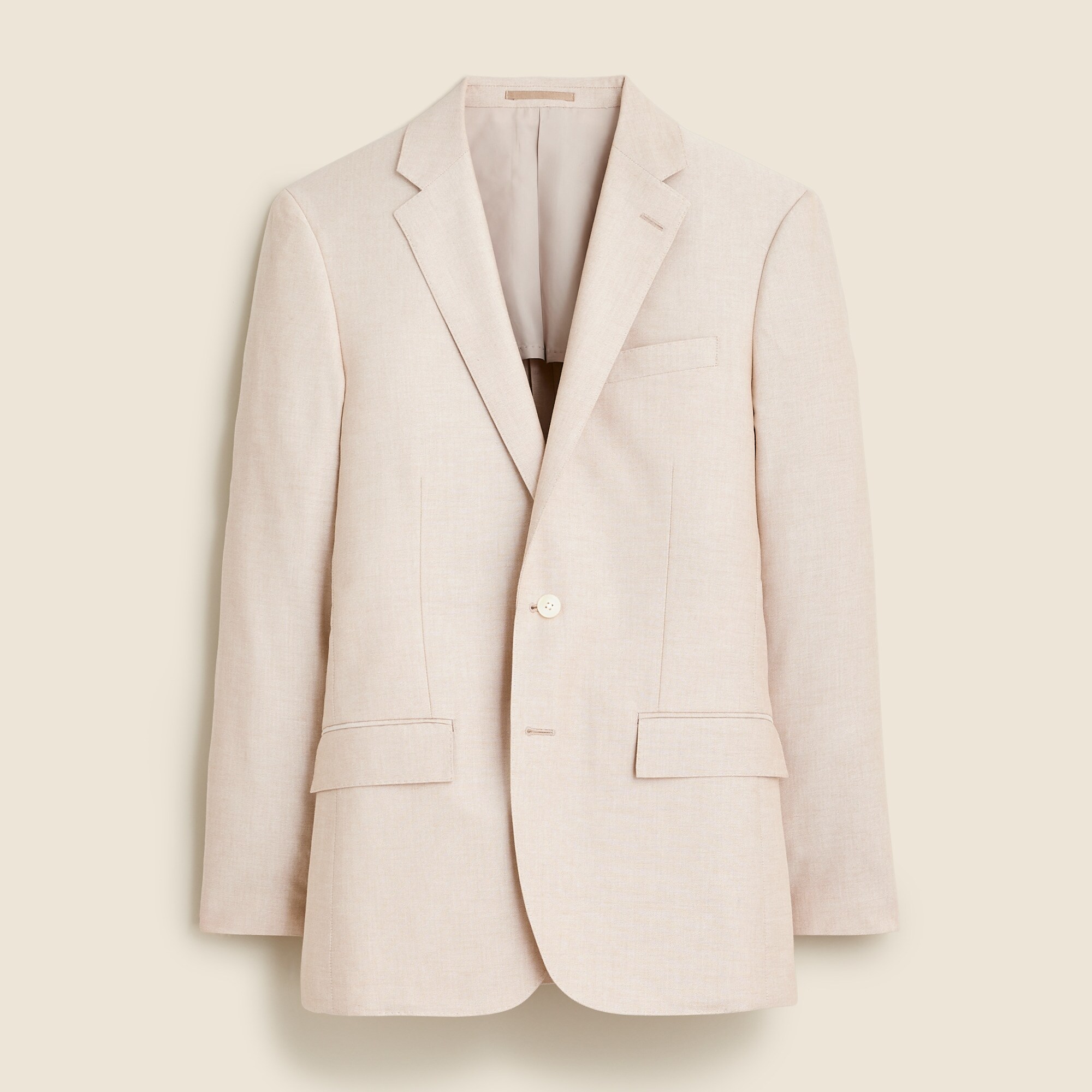 Ludlow Slim-fit suit jacket in Portuguese cotton oxford