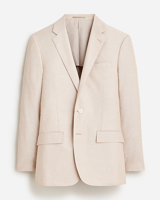 mens Ludlow Slim-fit suit jacket in Portuguese cotton oxford
