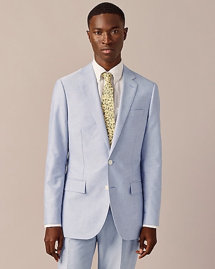 j.crew: ludlow slim-fit suit jacket in portuguese cotton oxford for men