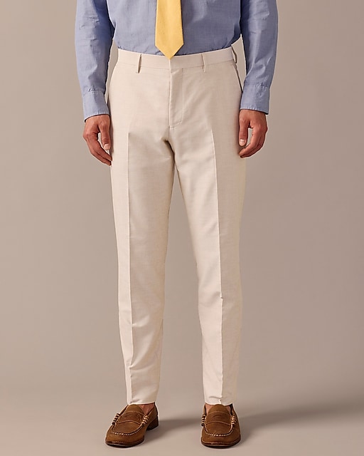  Ludlow Slim-fit suit pant in Portuguese cotton oxford