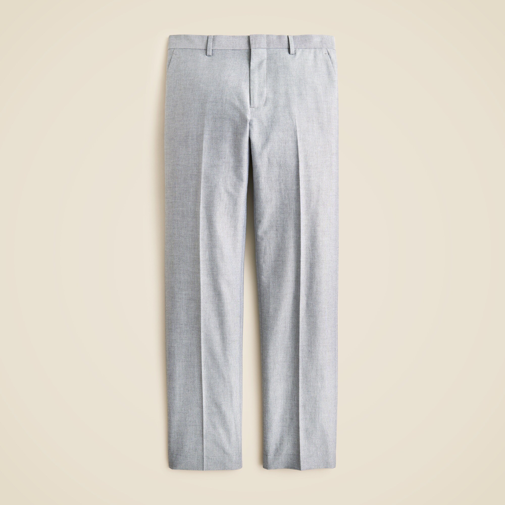Ludlow Slim-fit suit pant in Portuguese cotton oxford