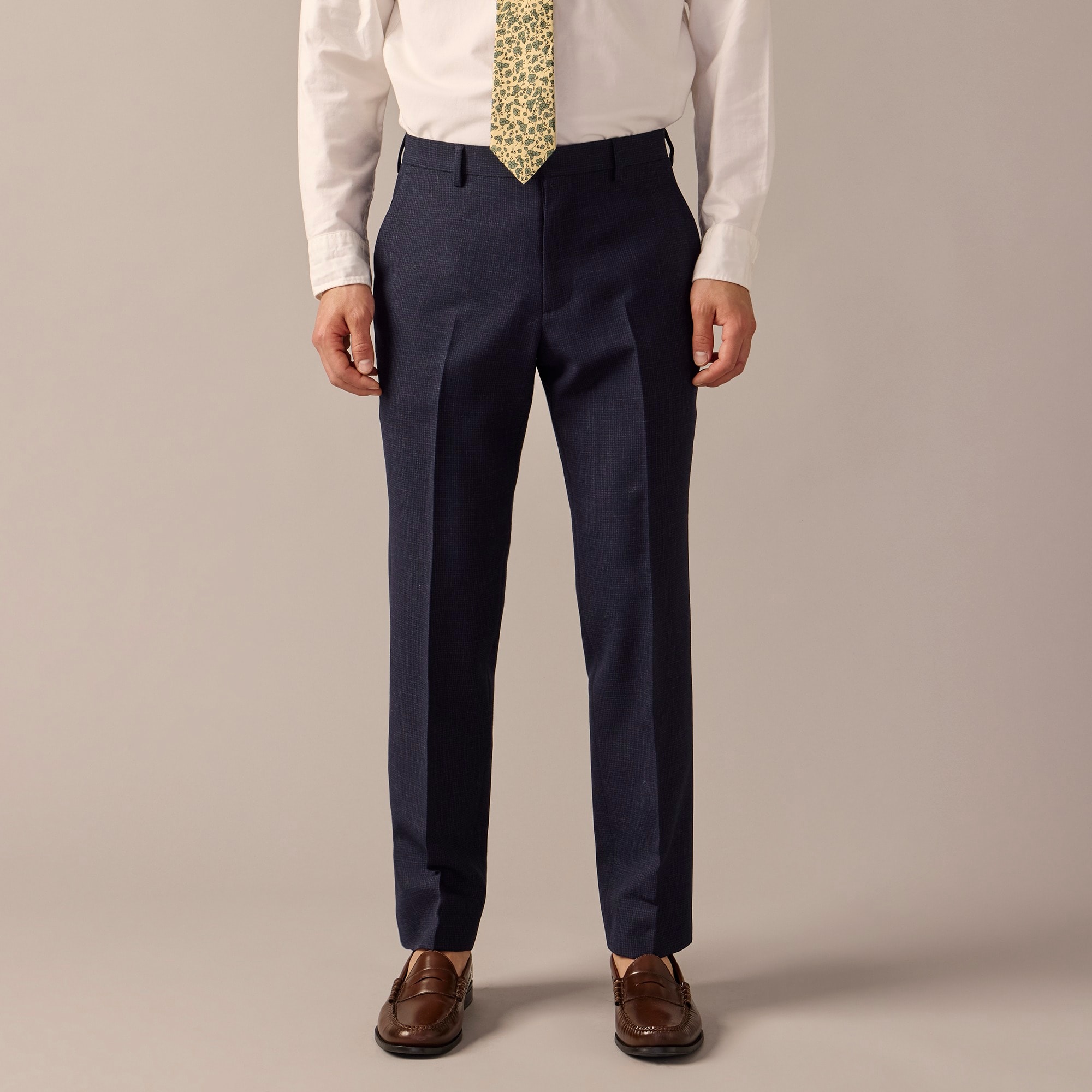 mens Ludlow Slim-fit suit pant in English wool