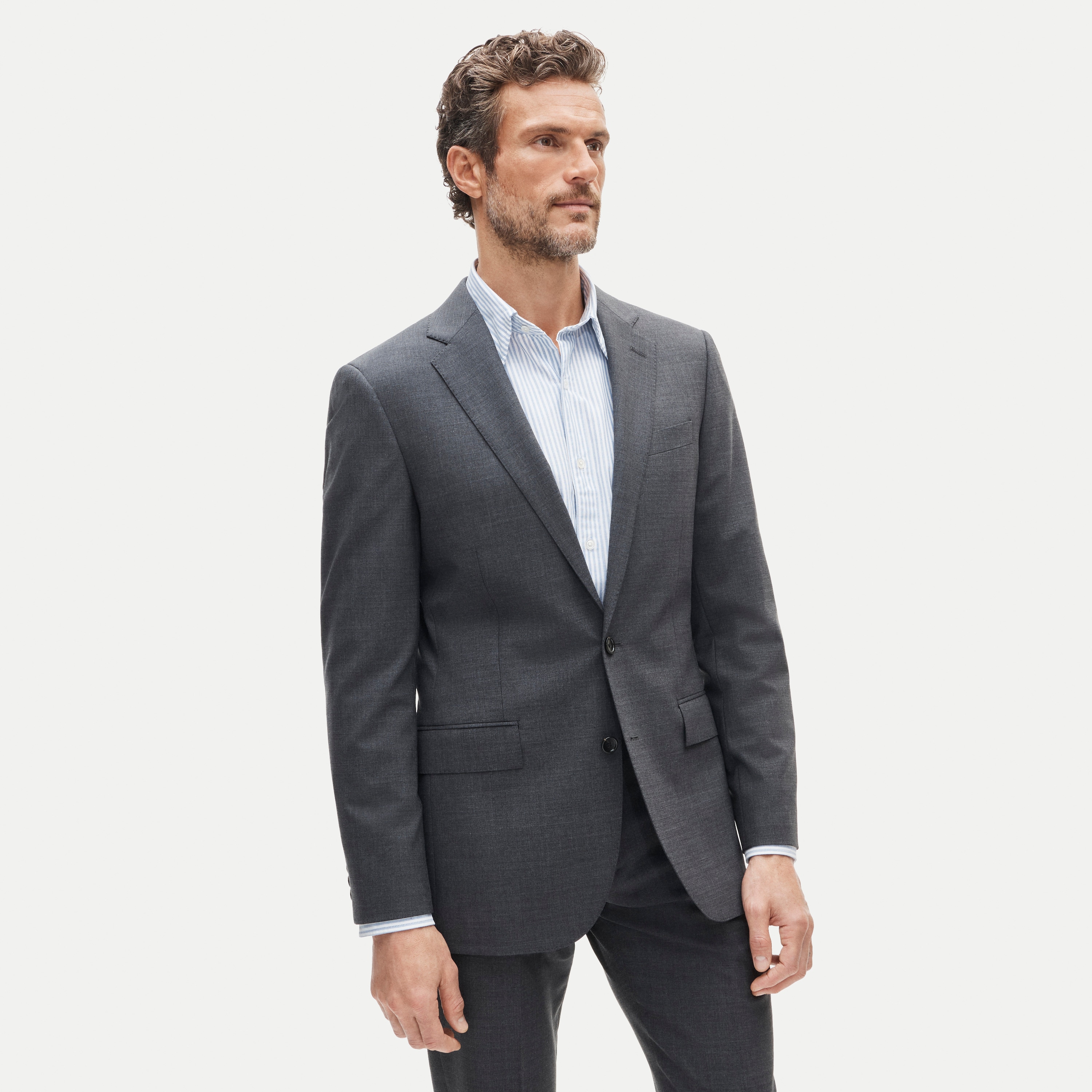 Ludlow Traveler Slim-fit suit jacket in Italian stretch wool blend
