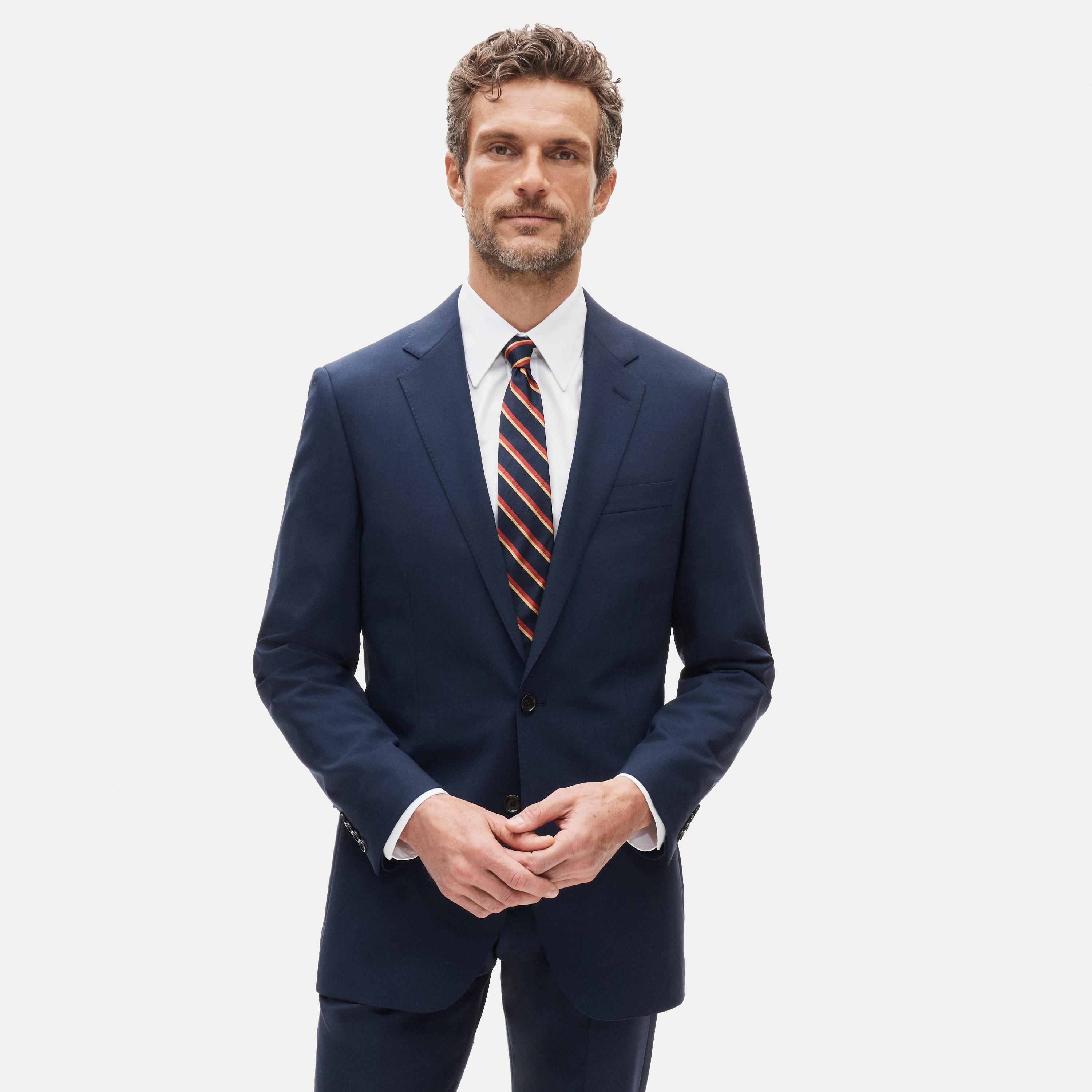 Ludlow Traveler Slim-fit suit jacket in Italian stretch wool blend