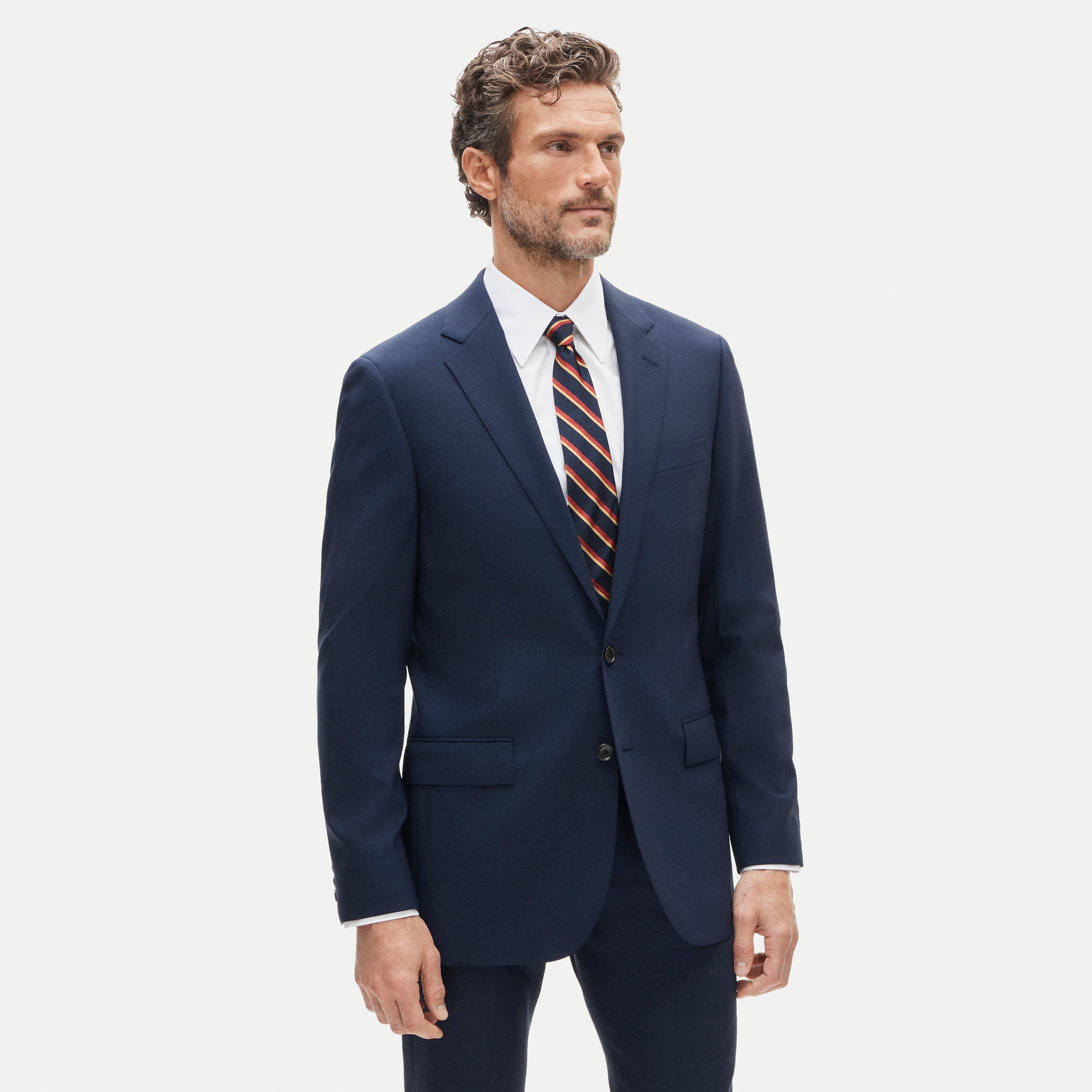 Ludlow Traveler Slim-fit suit jacket in Italian stretch wool blend