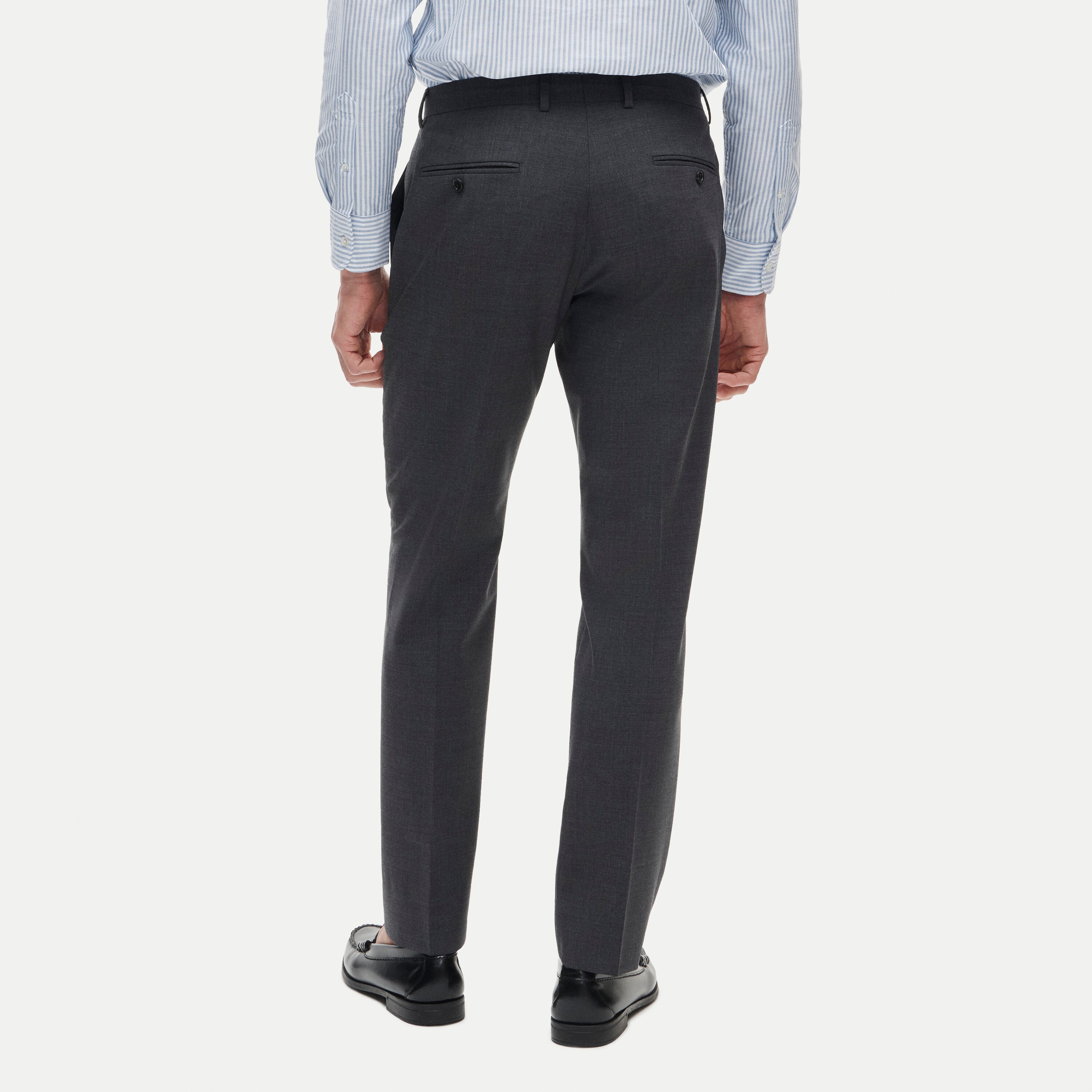 Ludlow Traveler Slim-fit suit pant in Italian stretch wool blend