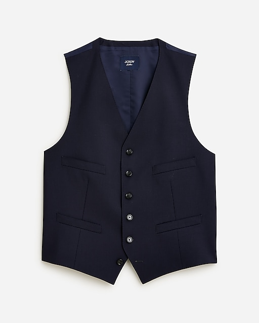 mens Ludlow Slim-fit tuxedo vest in Italian wool