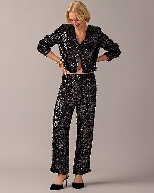 womens Collection Ingrid sequin pant