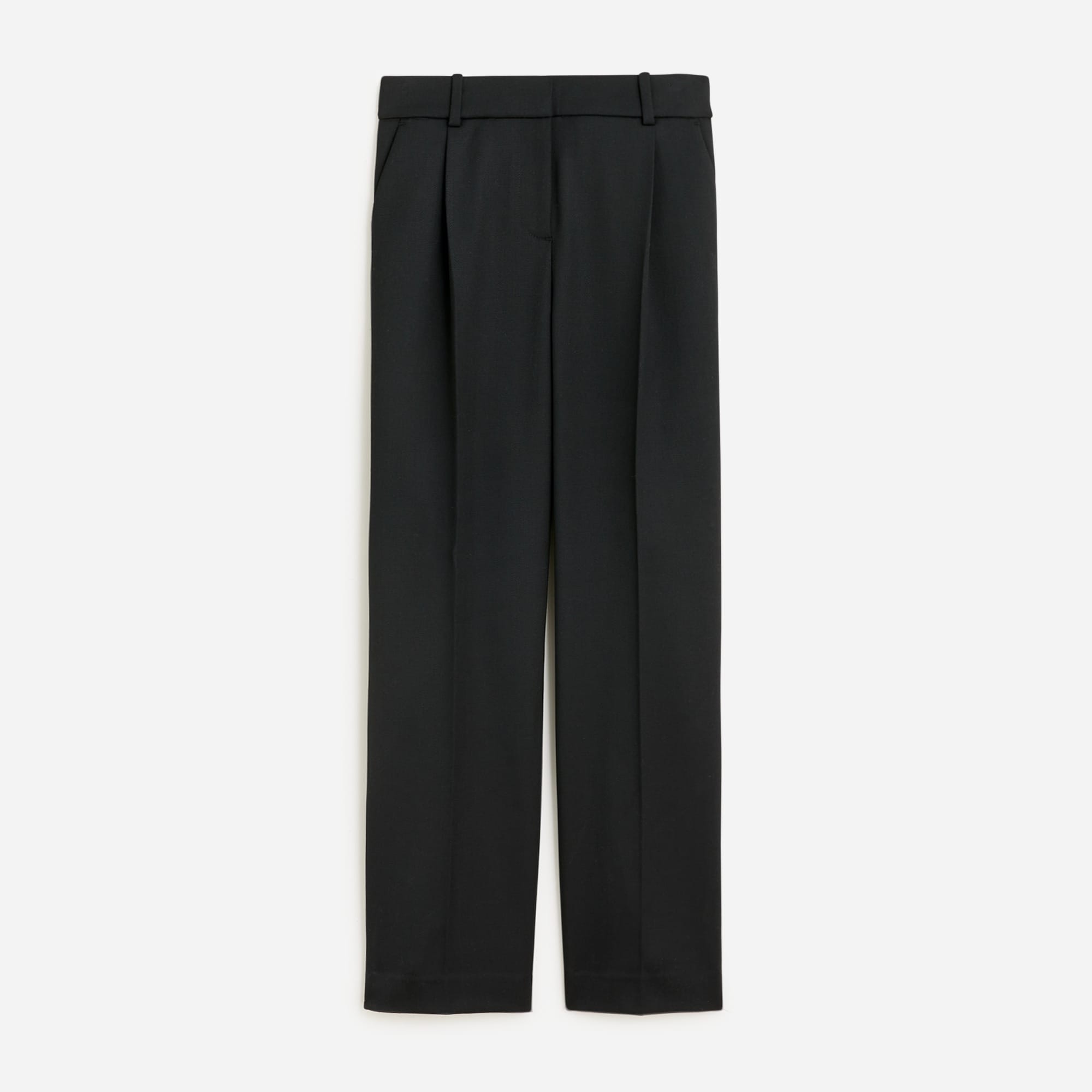  Tall straight-leg essential pant in wool blend