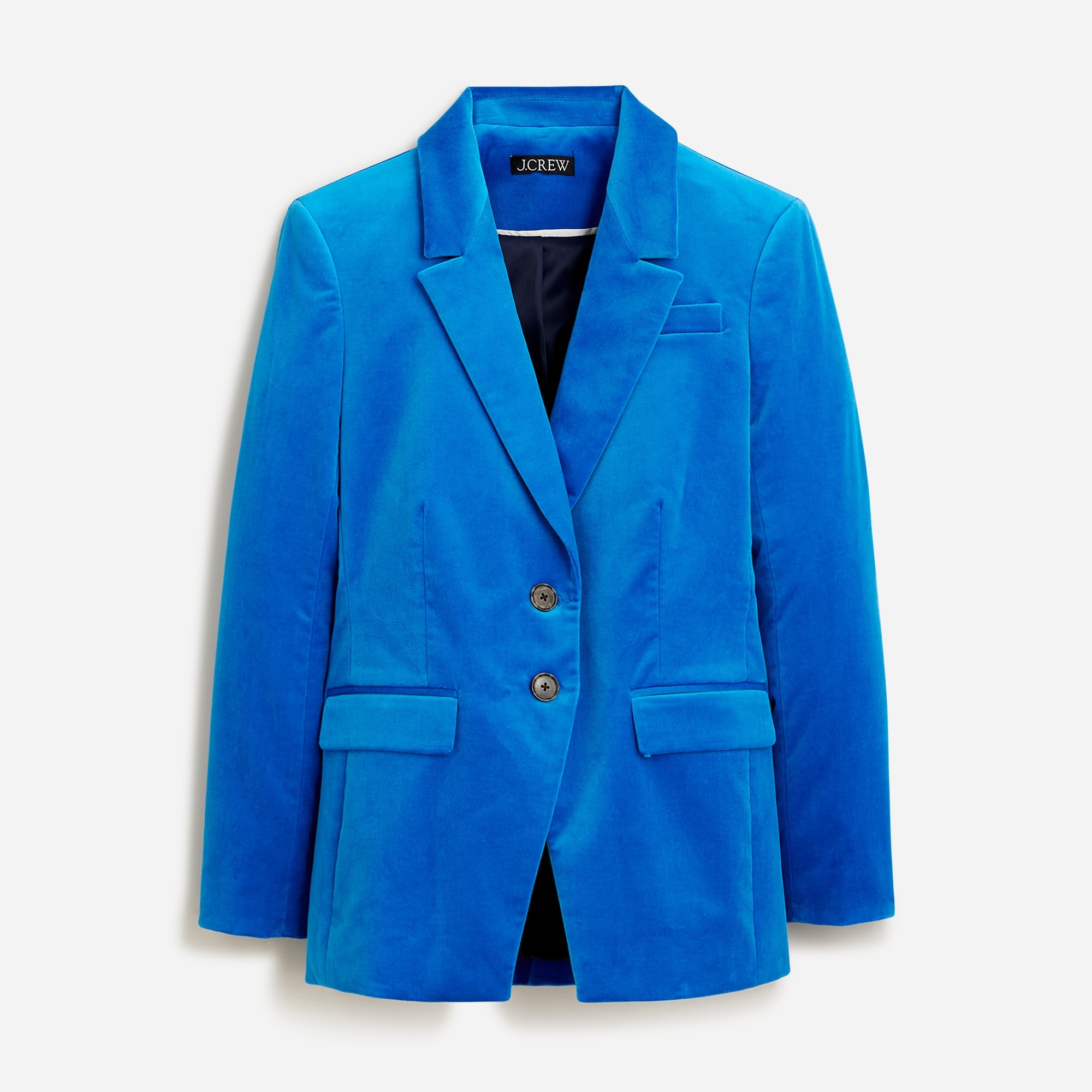 J.Crew Nipped in Blazer In Stretch Velvet For Women