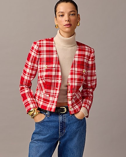 j.crew: collection city wool lady jacket for women