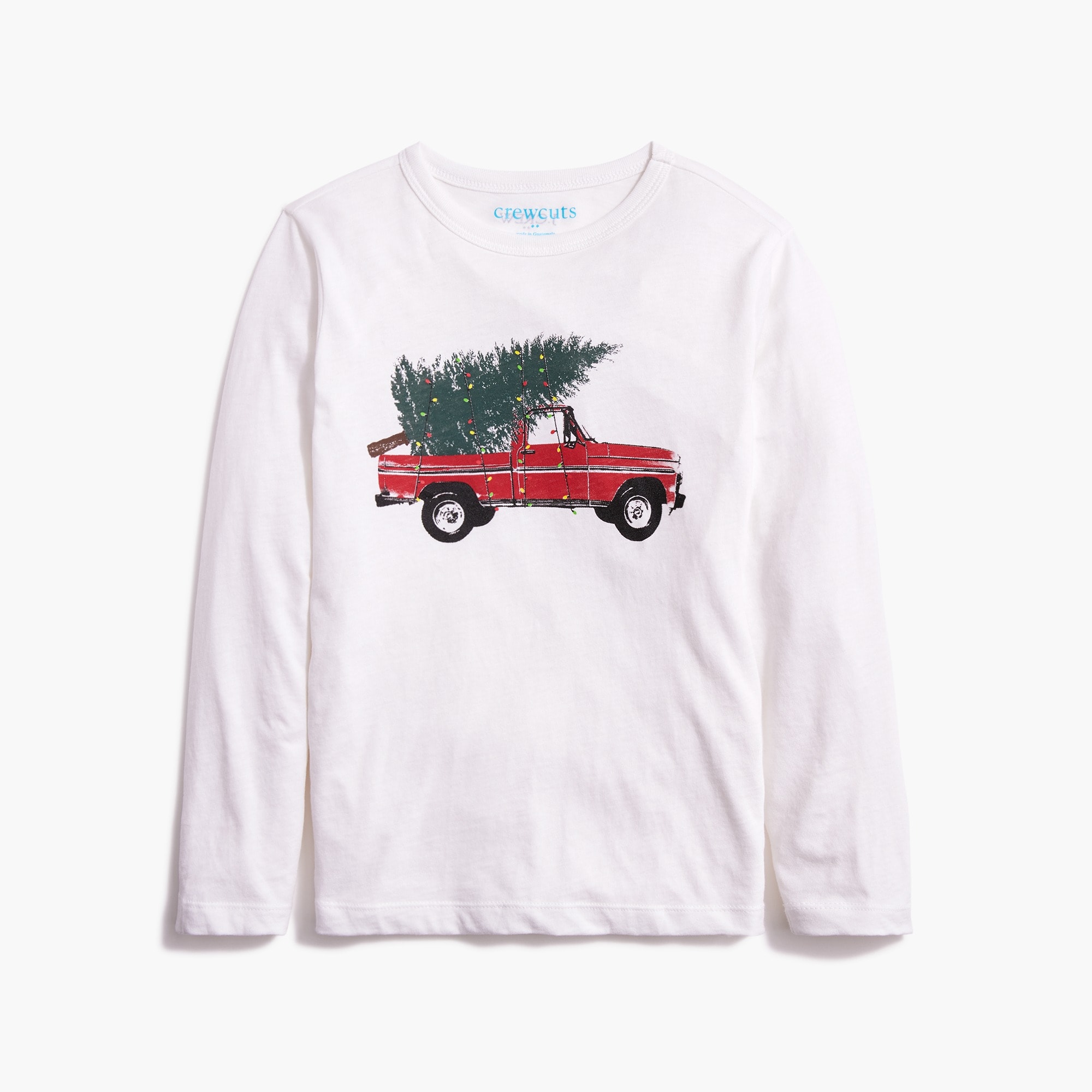 Boys' truck and tree graphic tee