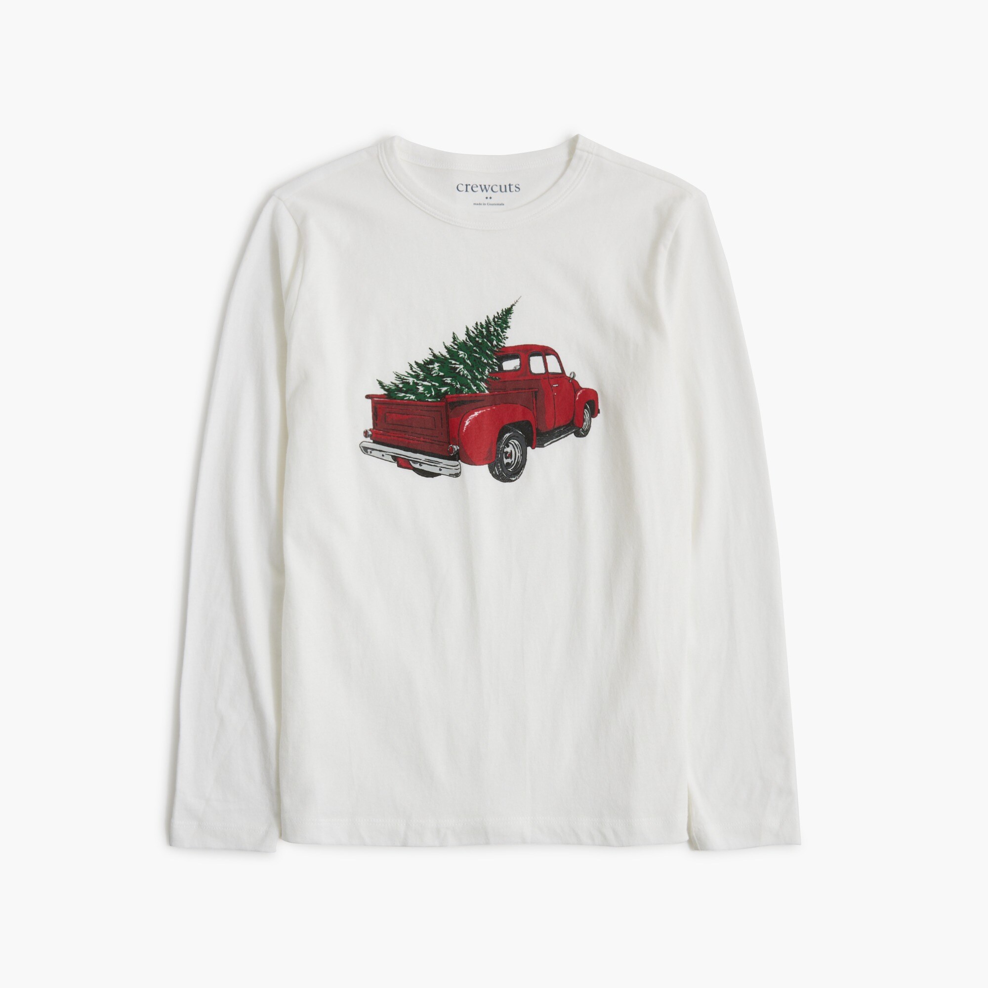 boys' truck and tree graphic tee for boys