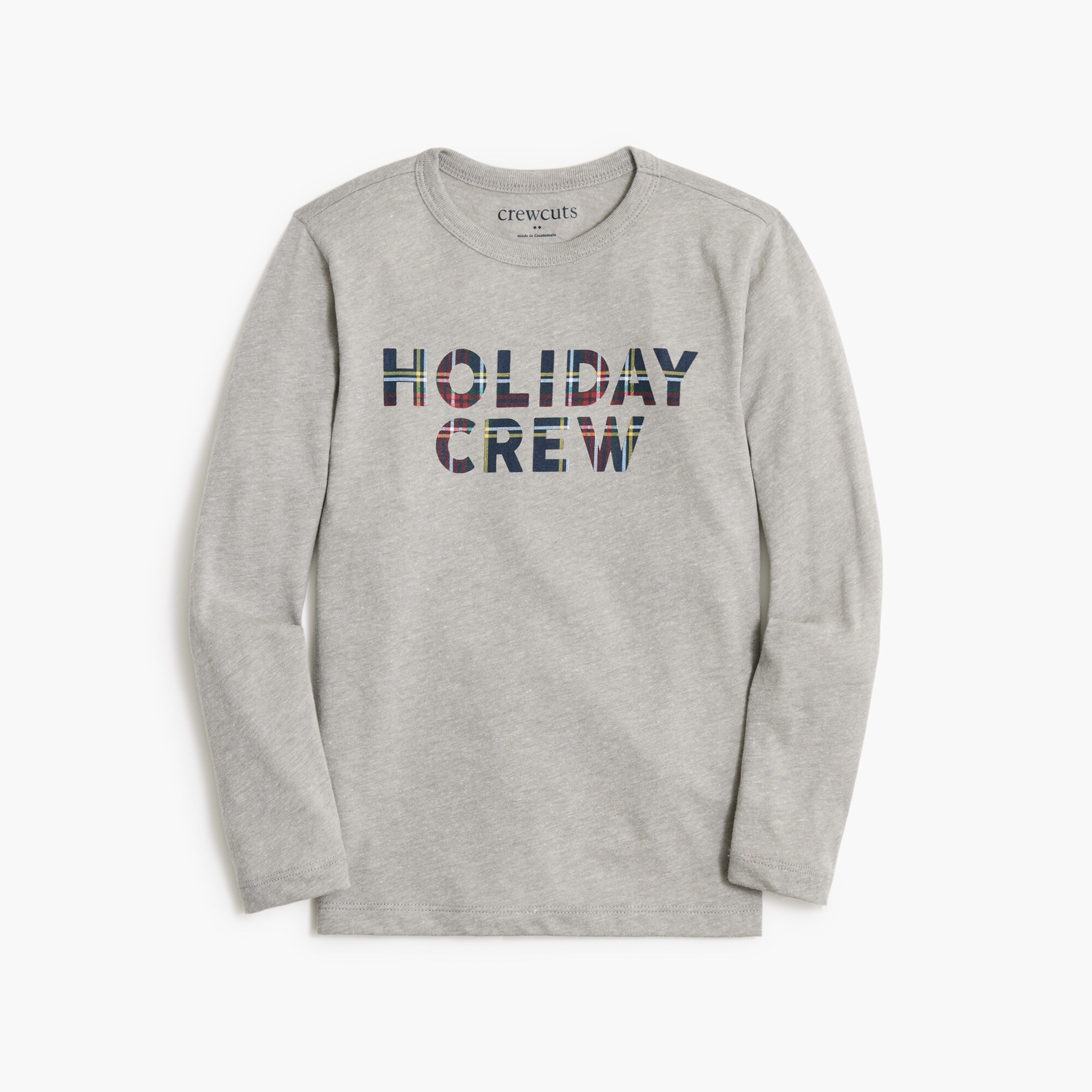 Boys' "holiday crew" graphic tee