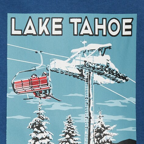 Boys' &quot;Lake Tahoe&quot; graphic tee ESTATE BLUE factory: boys' &quot;lake tahoe&quot; graphic tee for boys