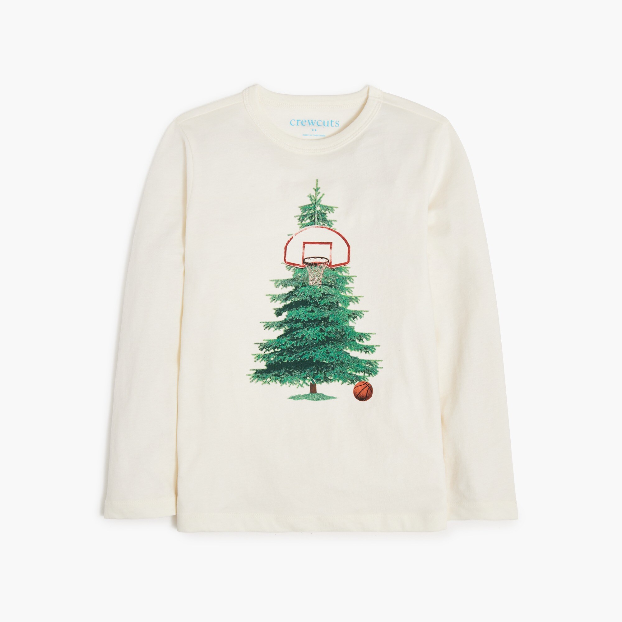 Boys' basketball tree graphic tee