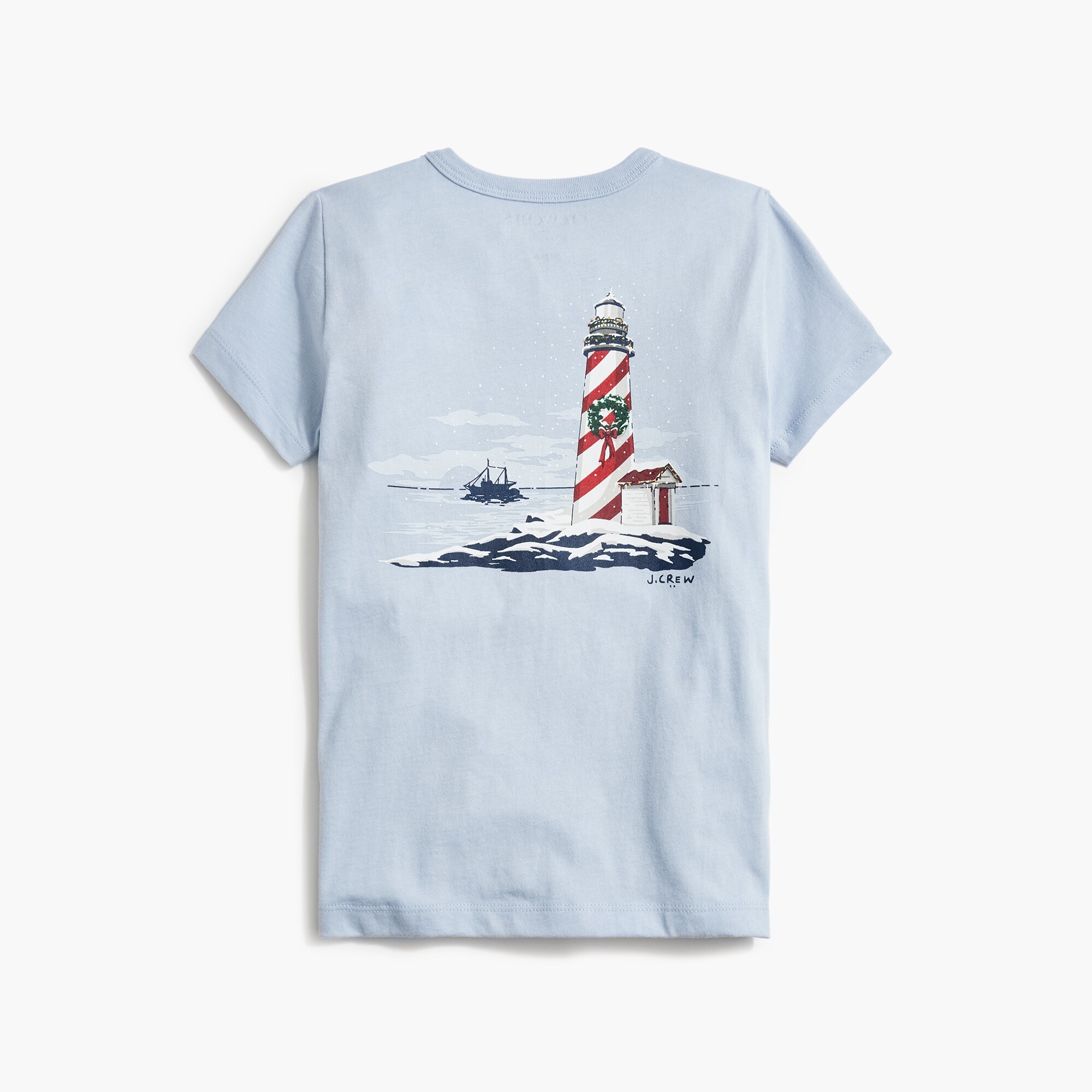  Boys' lighthouse graphic tee