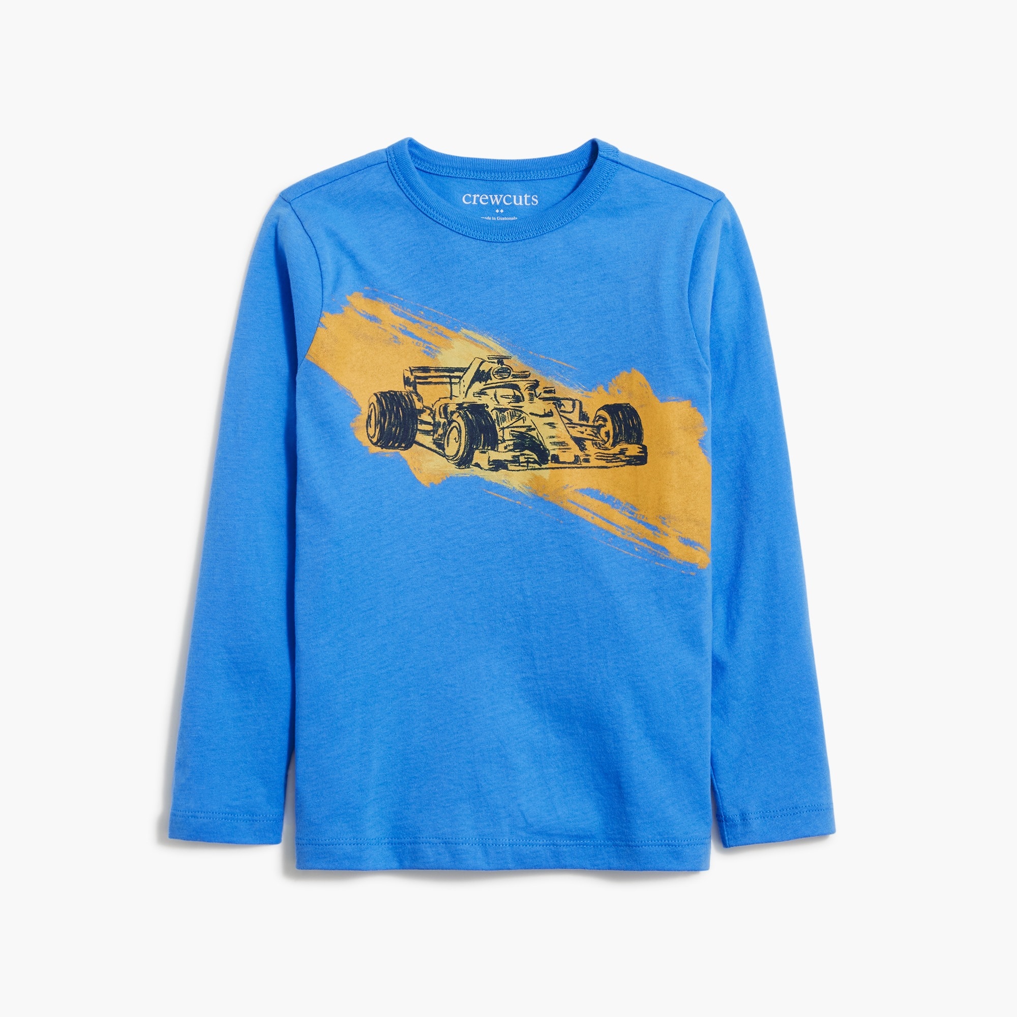 Boys' race car graphic tee