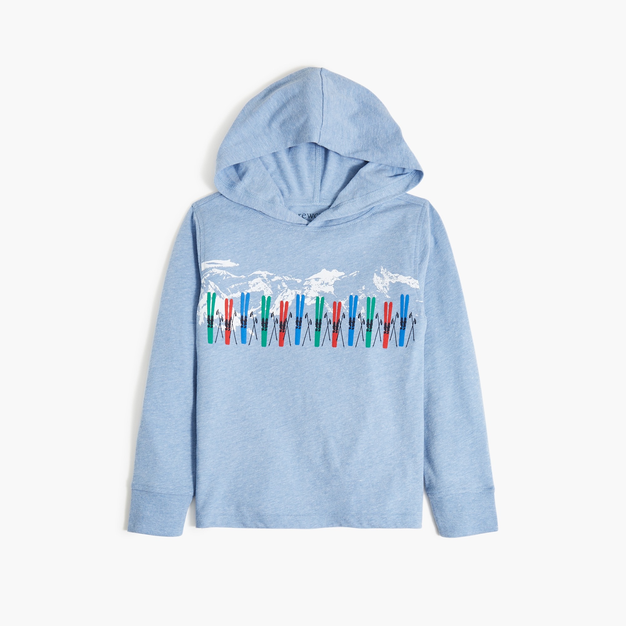 Boys' ski graphic hooded tee