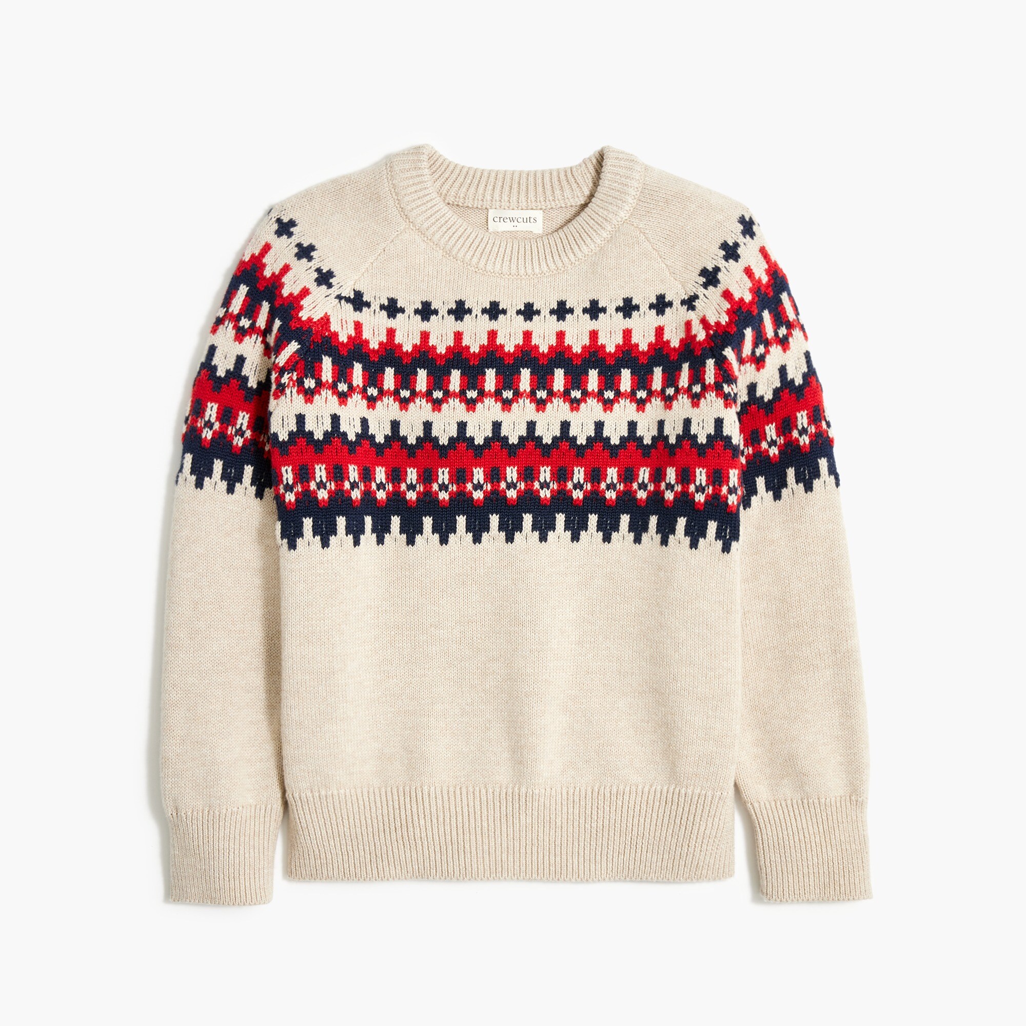 Boys' Fair Isle sweater