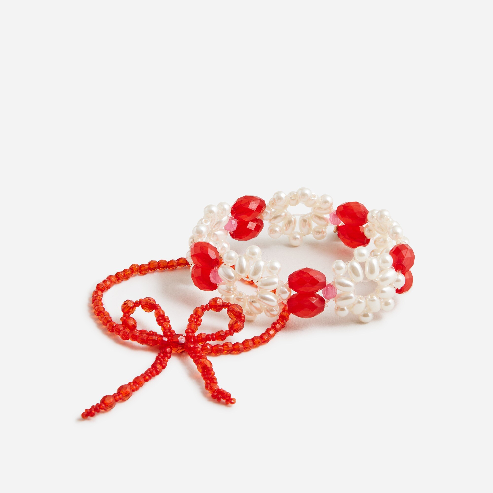 Girls' beaded bracelets set