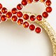 RED GREEN PEARL MULTI