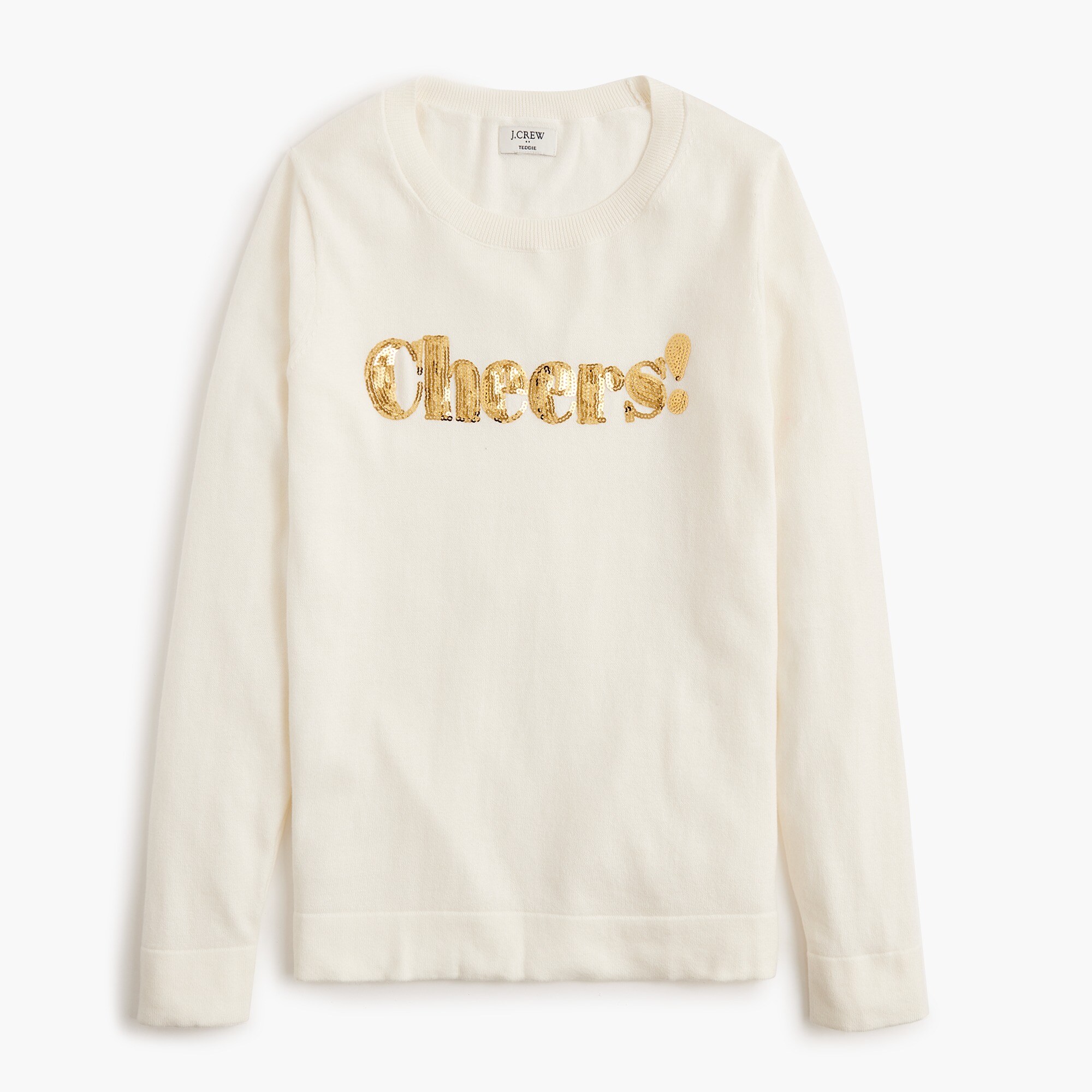 "Cheers" Teddie sweater