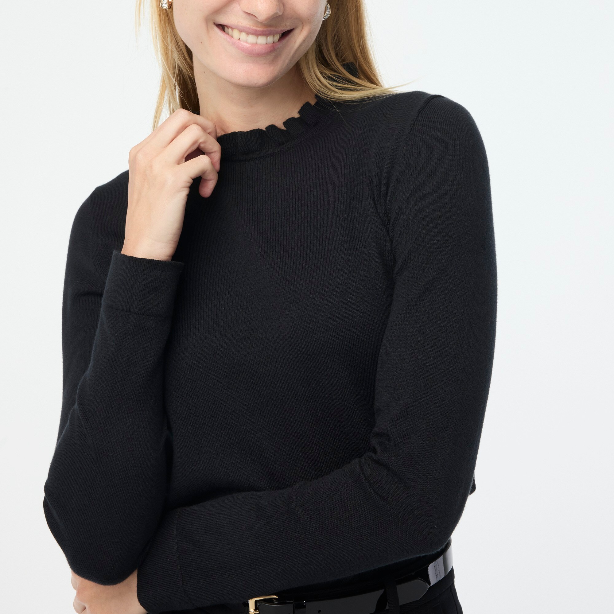  Ruffleneck sweater