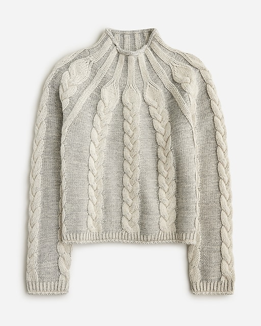 womens Collection cashmere cable-knit Rollneck&trade; sweater