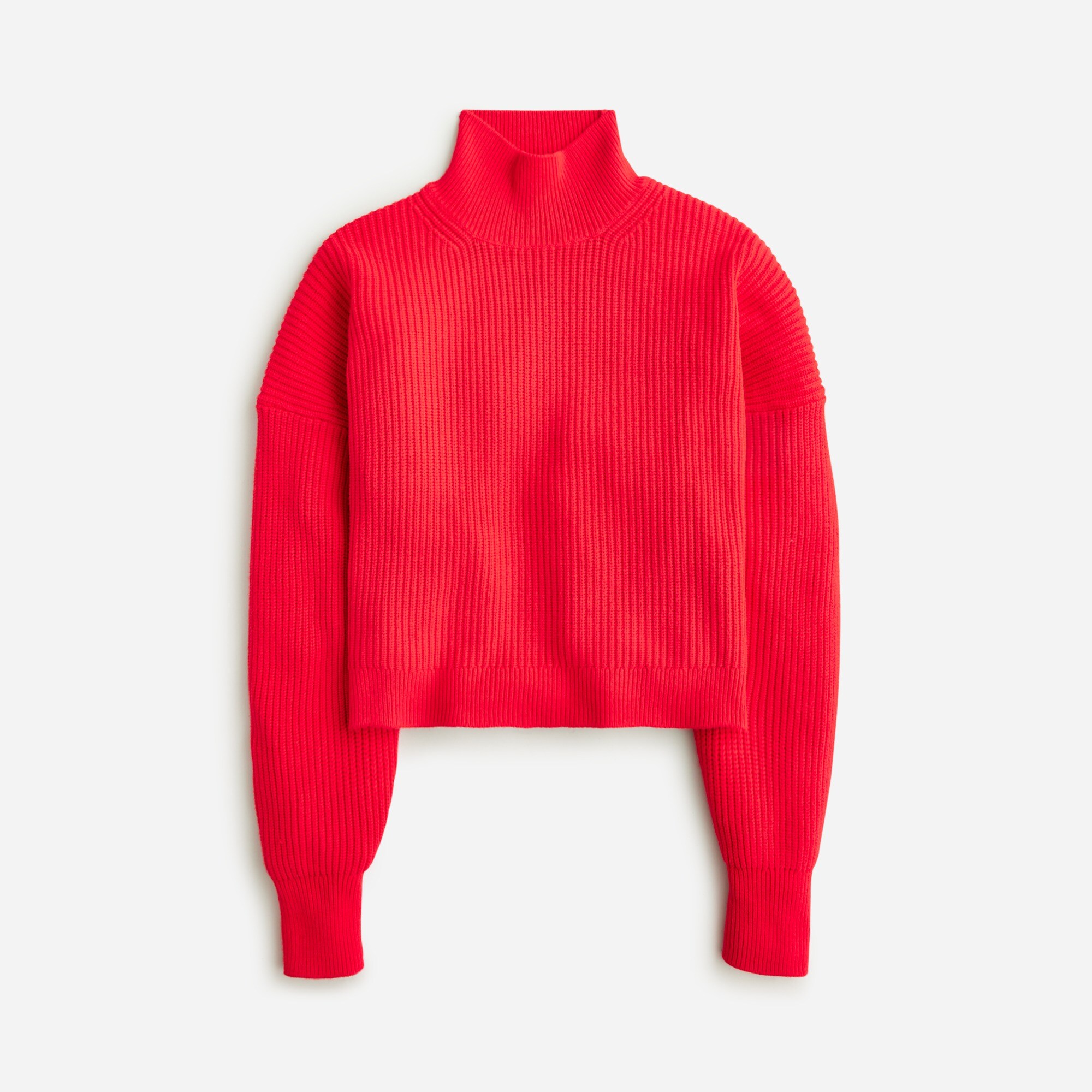 deres back line turtle neck sweater 赤｜長袖