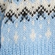 Fair Isle half-zip sweater in brushed yarn TUNDRA BUTTERCREAM BLAC