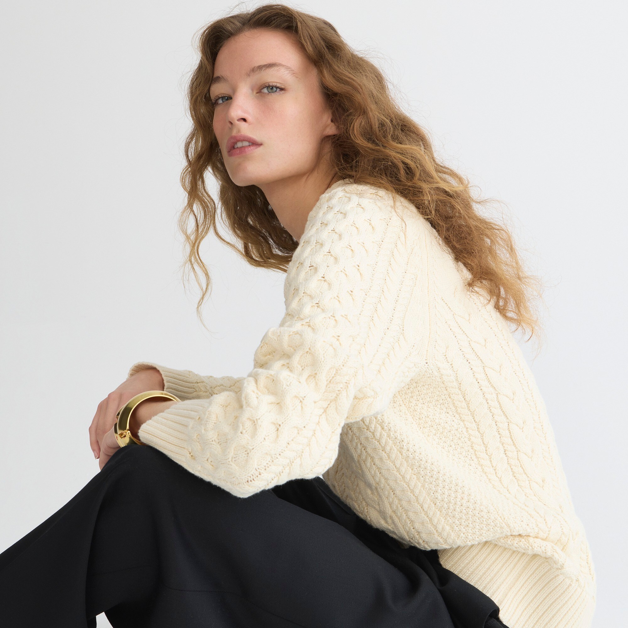 Journey Knit Crew Neck Sweater