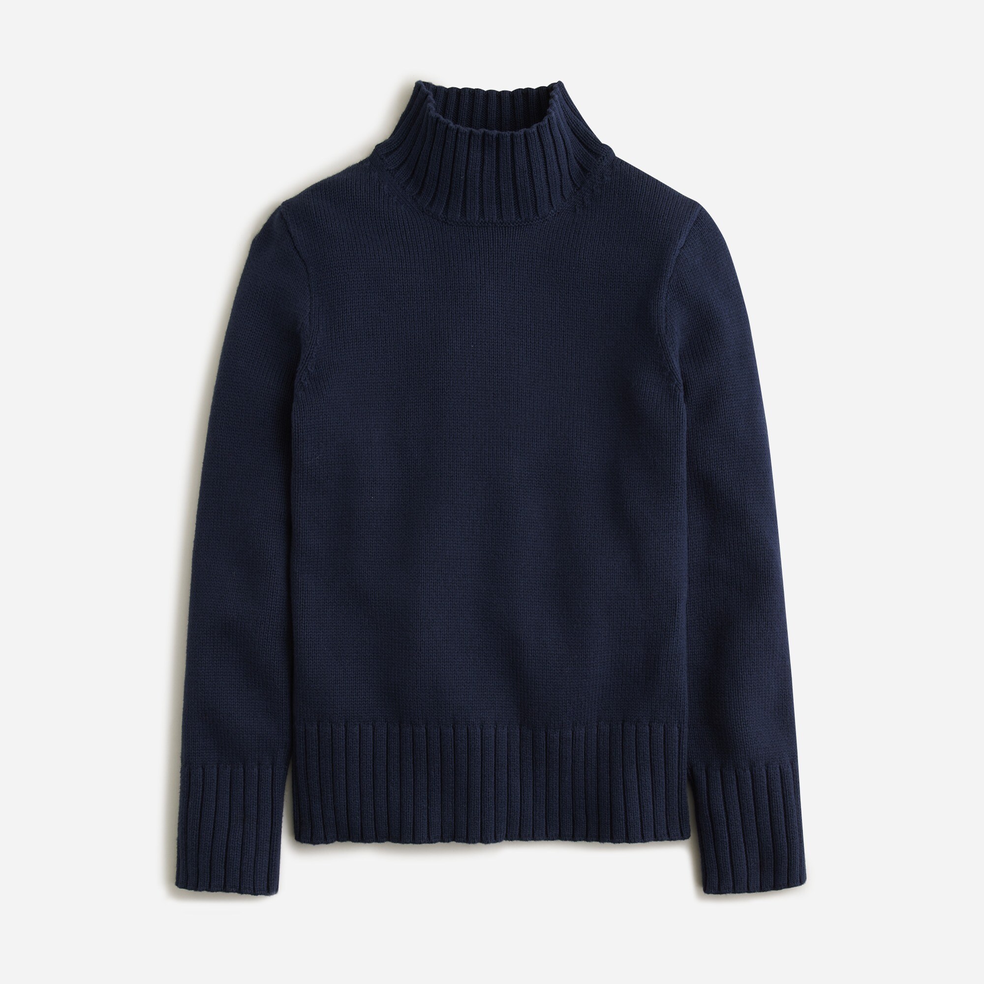  Cotton turtleneck sweater