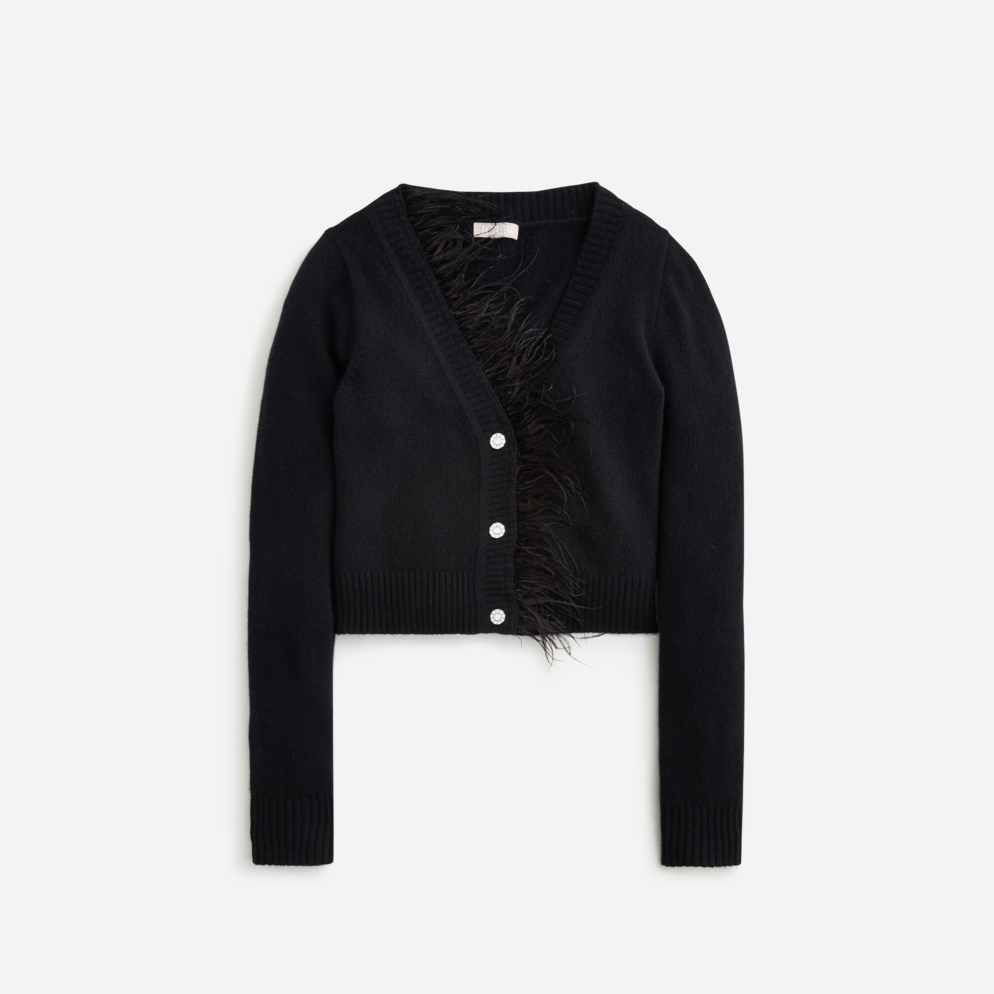 J crew sweater clearance with jeweled buttons
