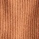 Relaxed turtleneck sweater in brushed yarn HTHR GINGERBREAD