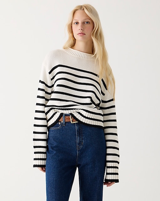 womens Rollneck&trade; sweater in stripe