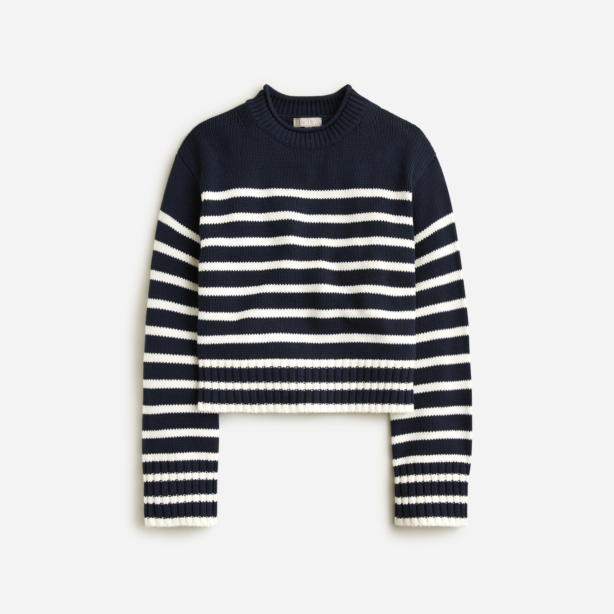 womens Rollneck&trade; sweater in stripe