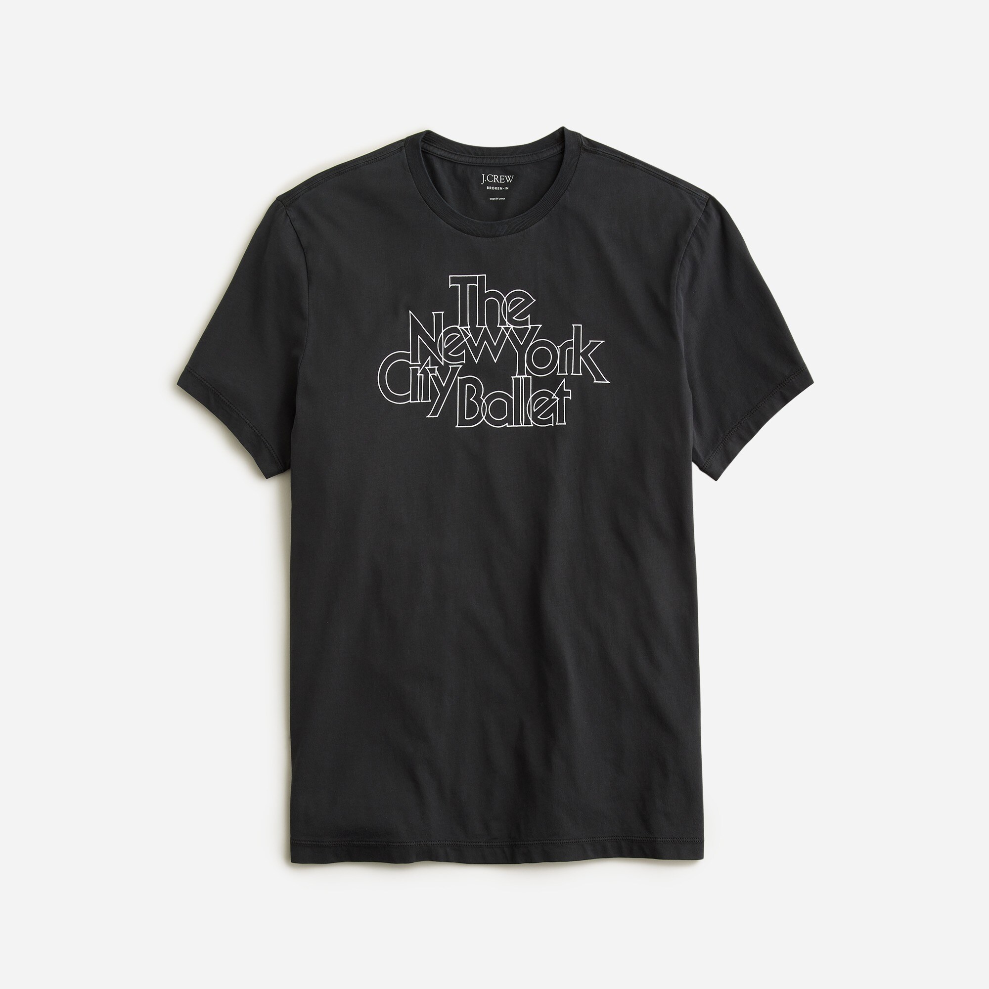 Limited-edition New York City Ballet X J.Crew Broken-in T-shirt