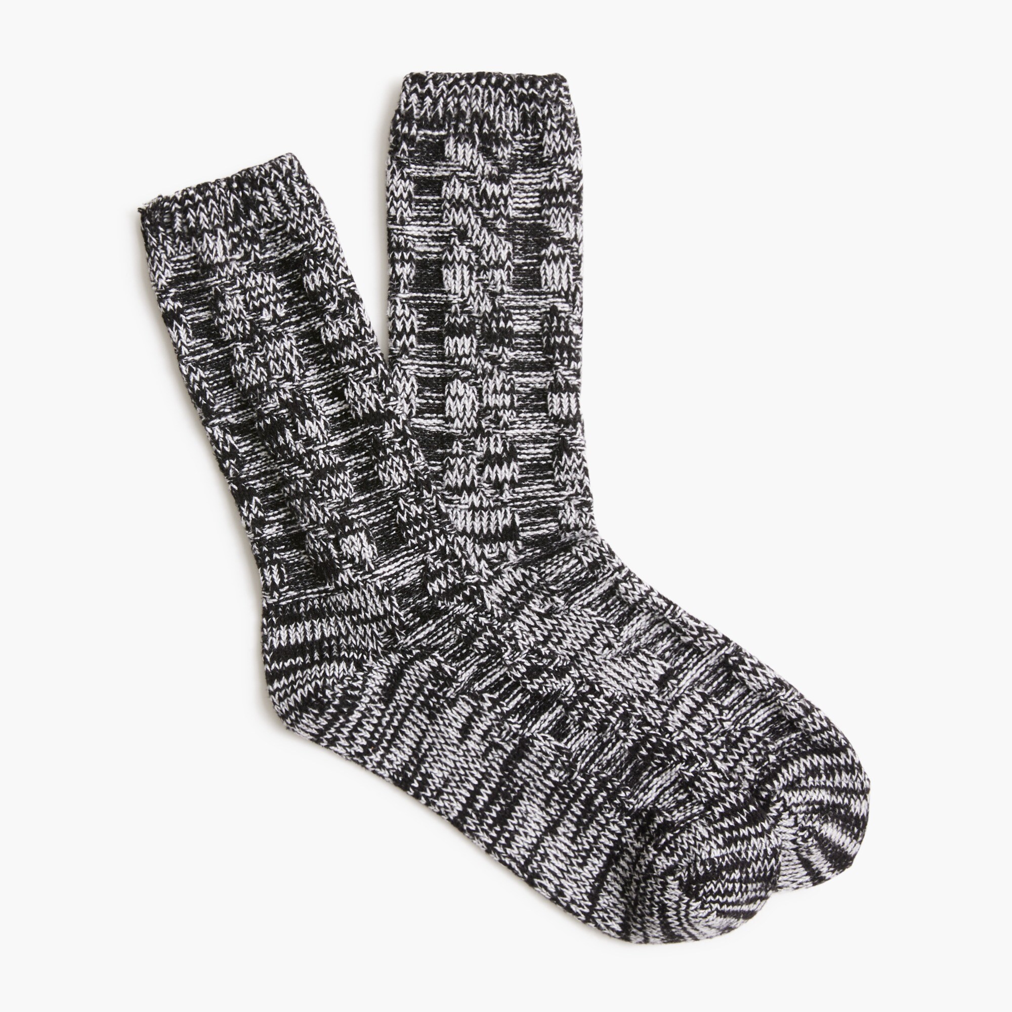 Marled trouser socks