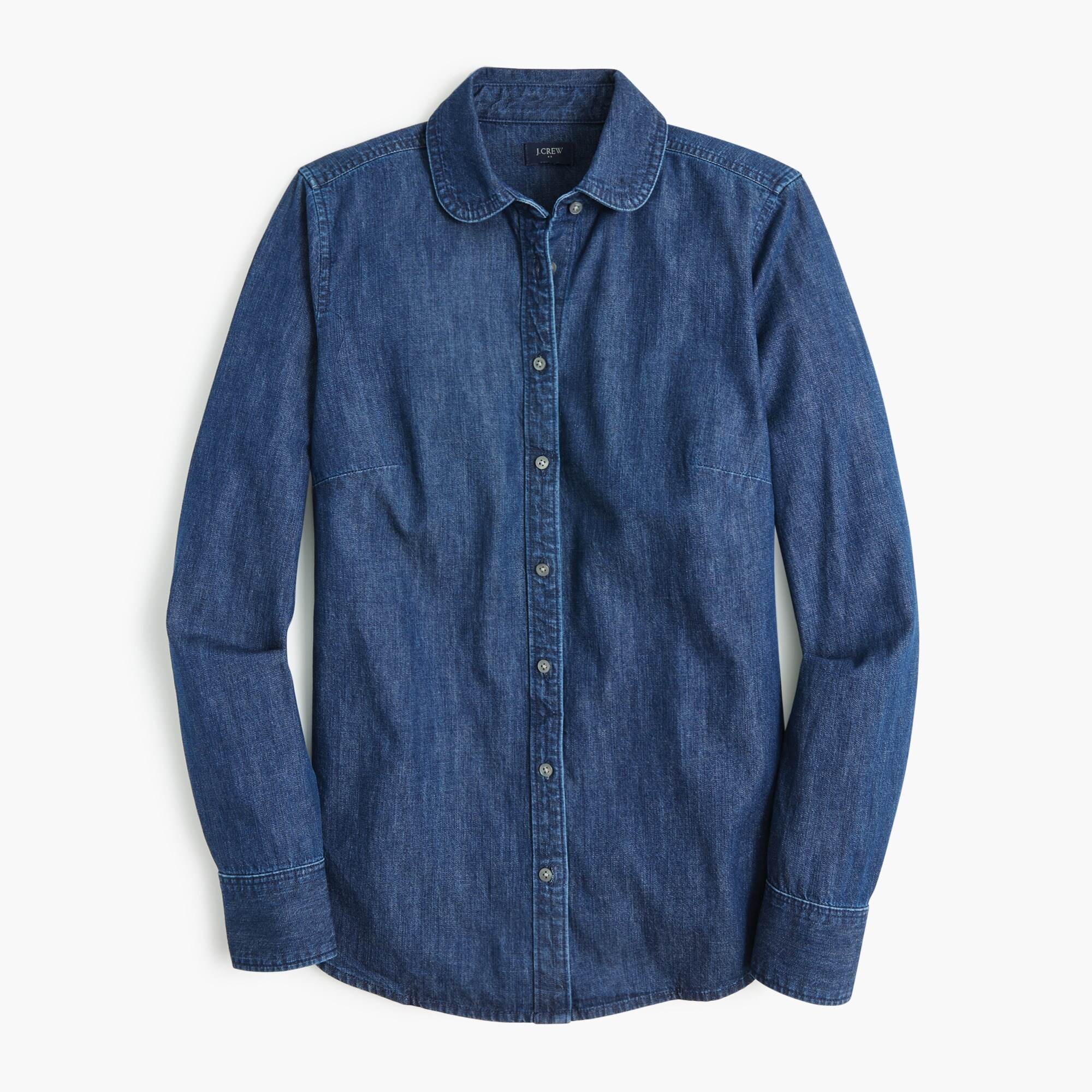 Chambray button-up shirt