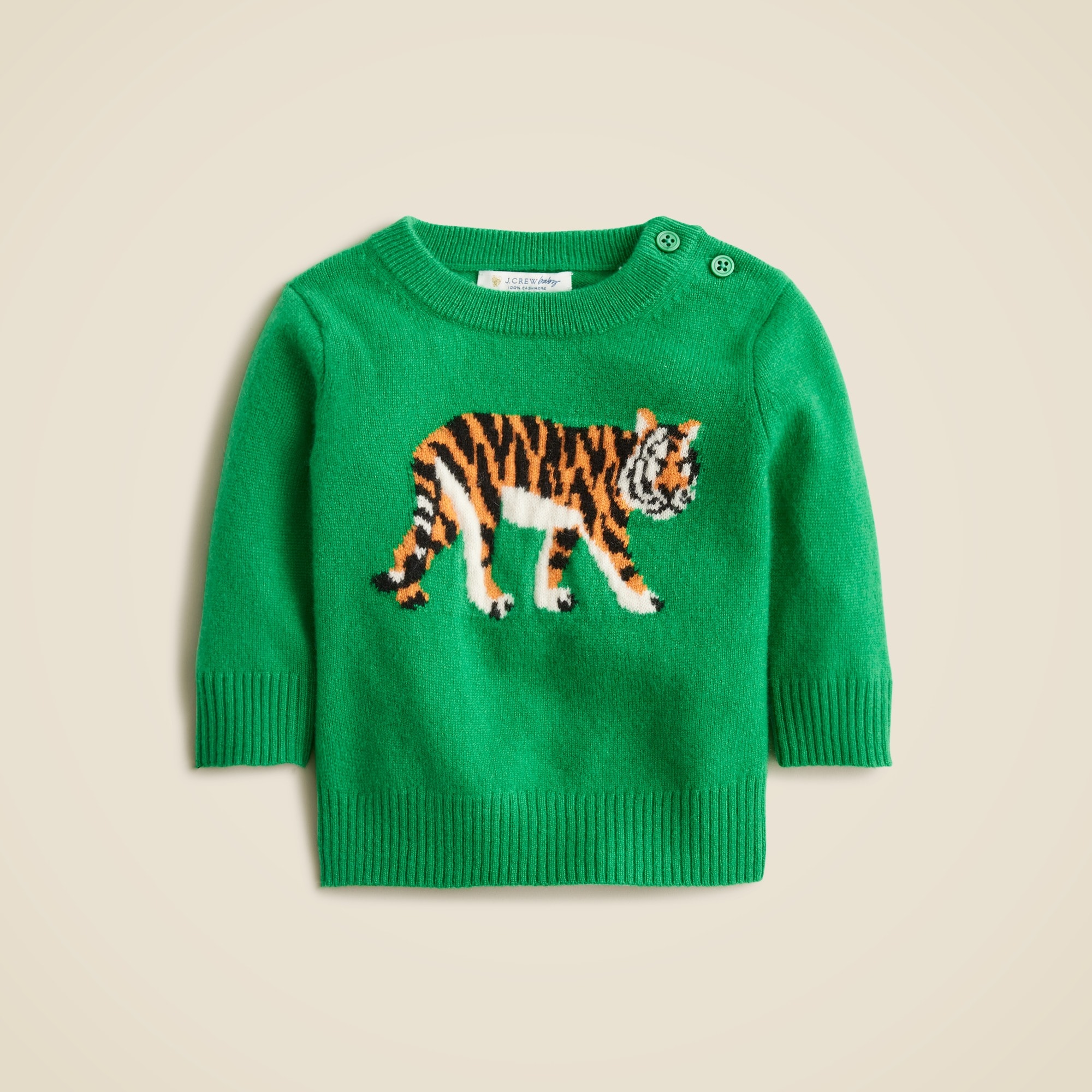 boys Limited-edition baby cashmere crewneck sweater