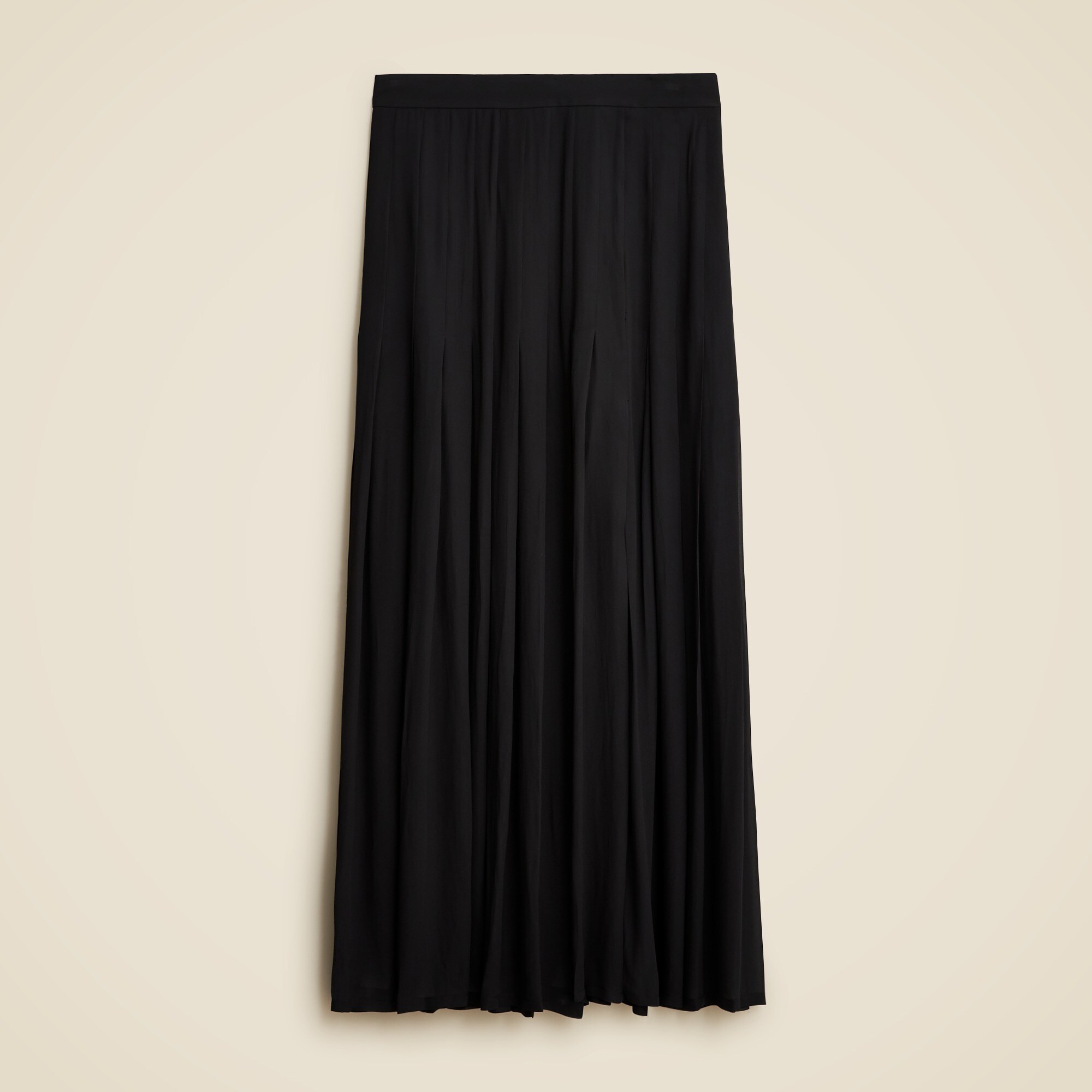 Collection maxi skirt in lightweight chiffon