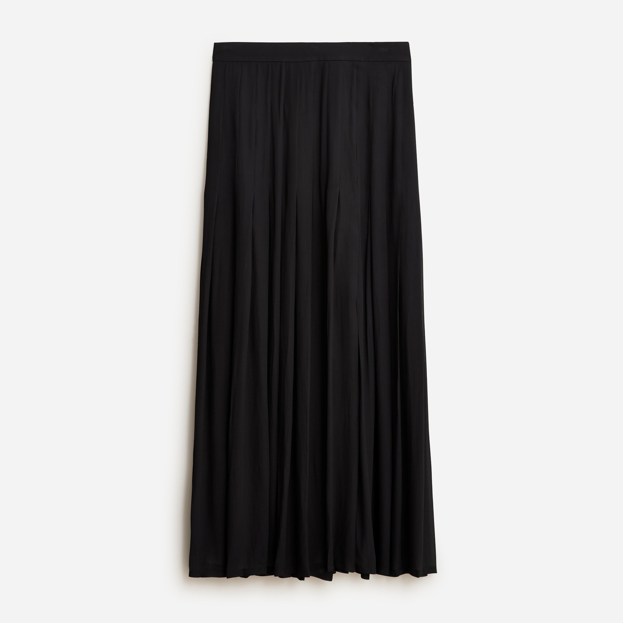 womens Collection maxi skirt in lightweight chiffon